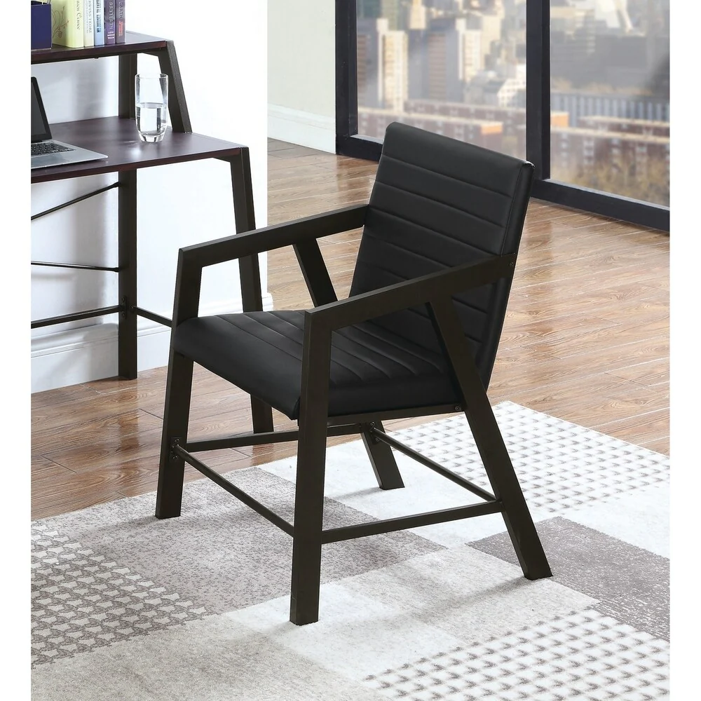 Mid-century Modern Black Chair