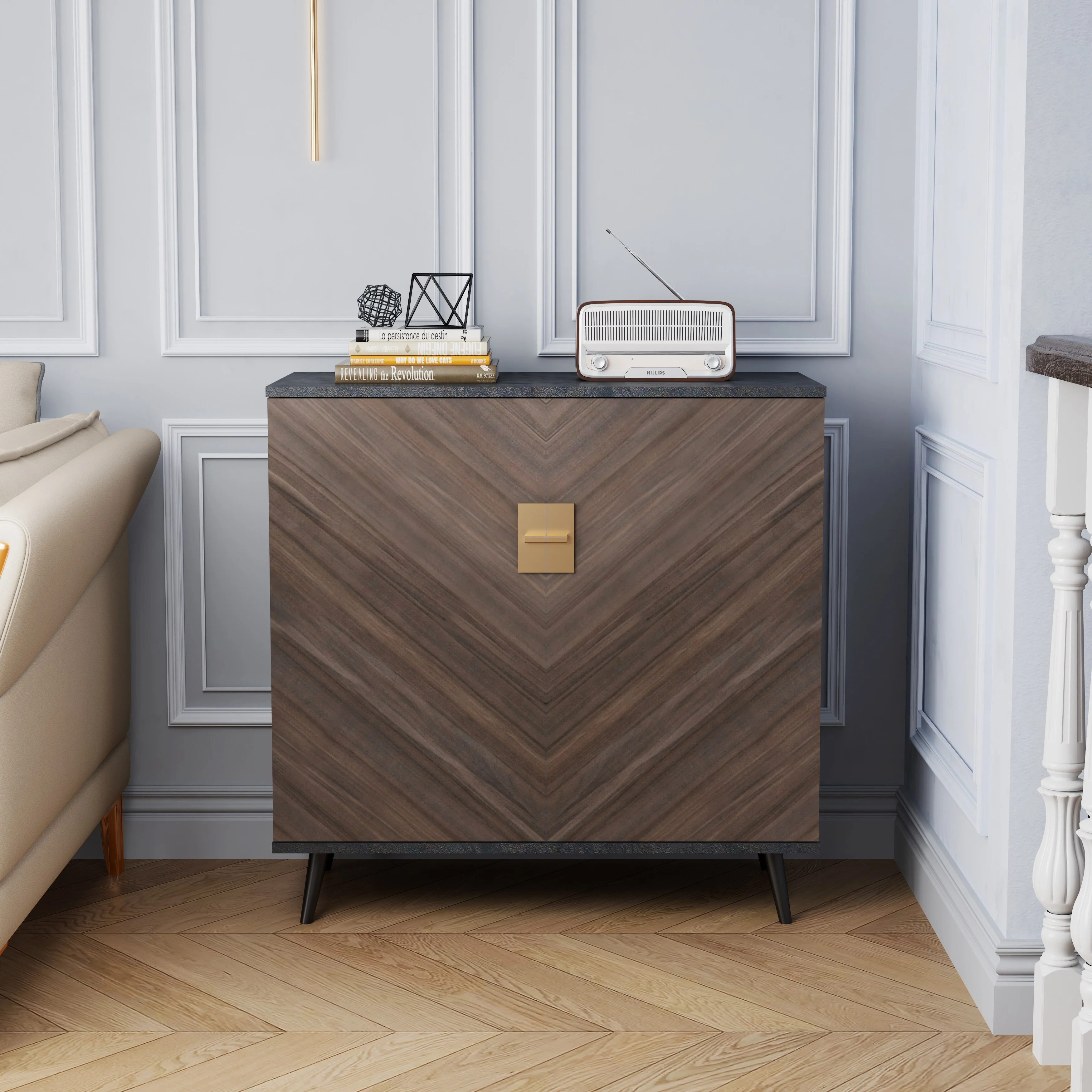 Accent Storage Cabinet With Doors
