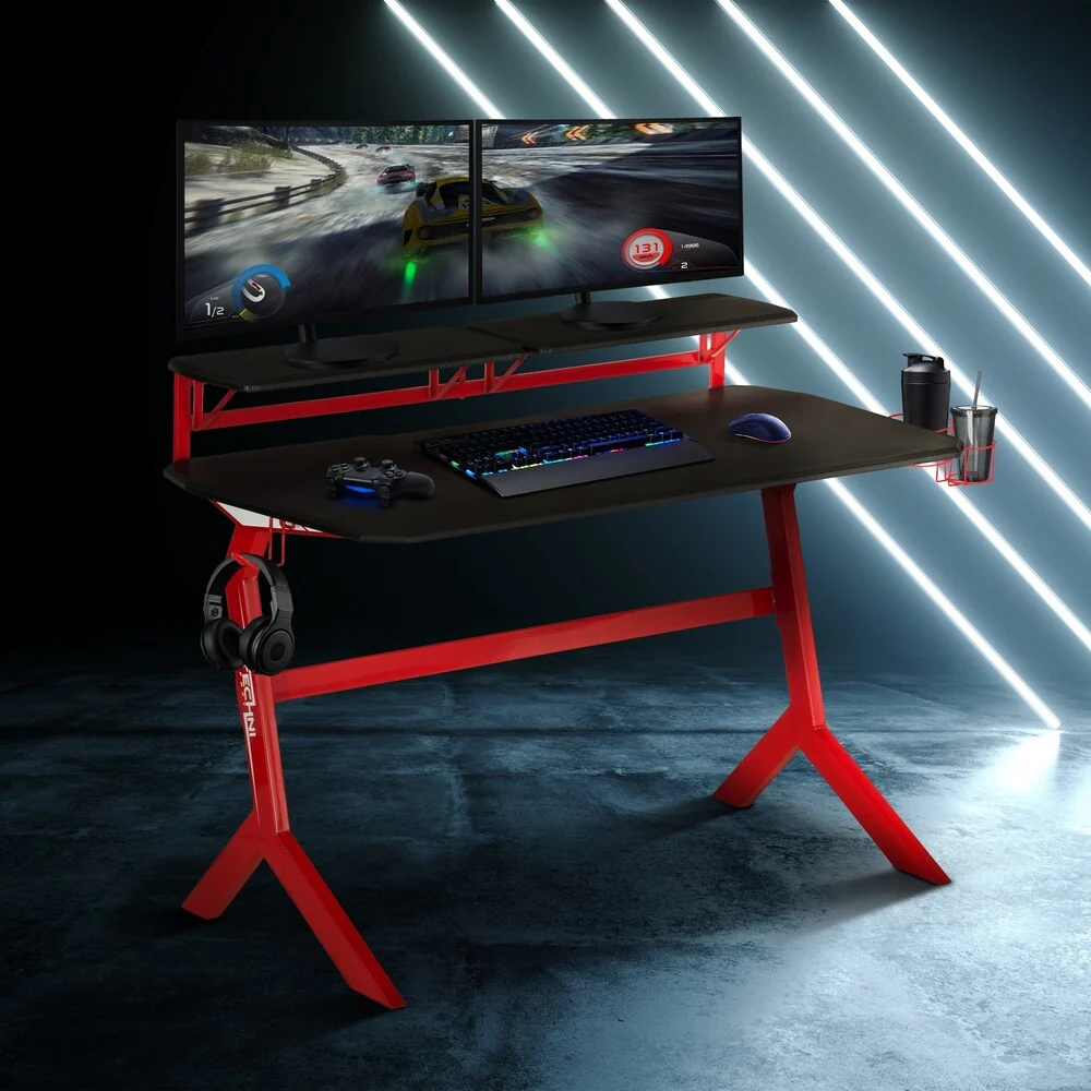 Modern Metal Gaming Desk
