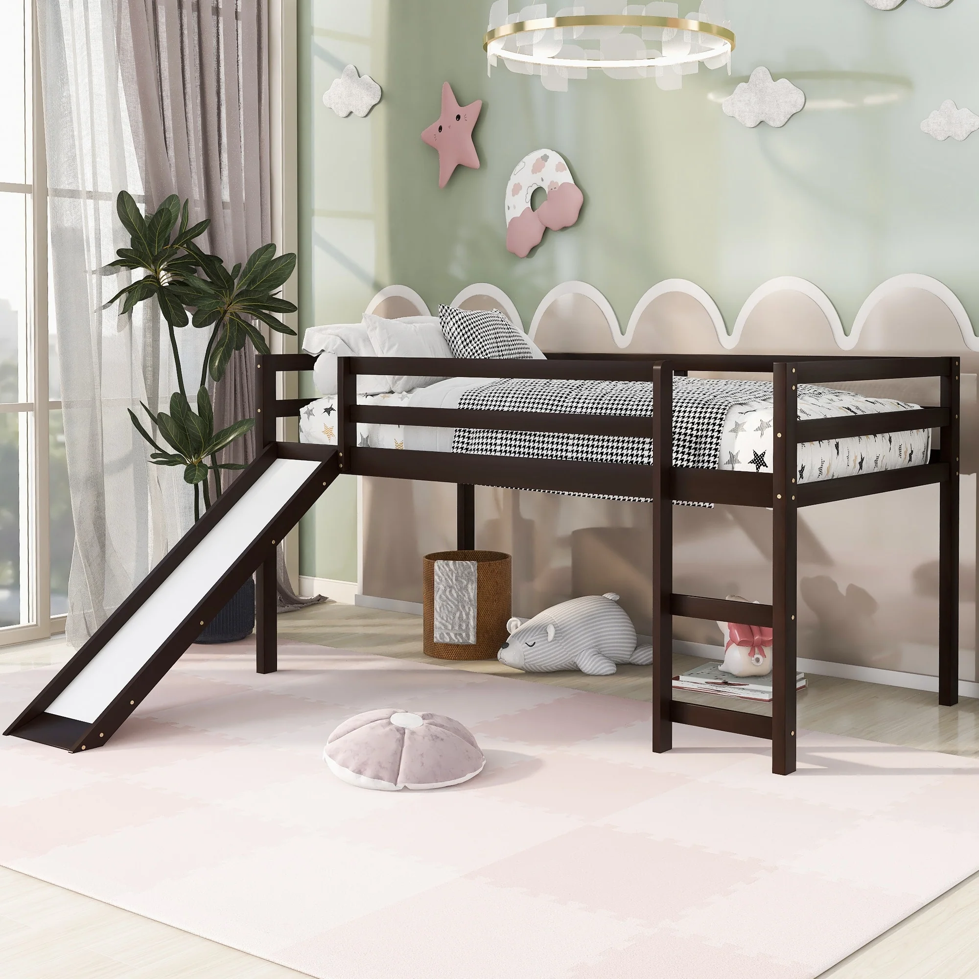 Loft Bed with Slide