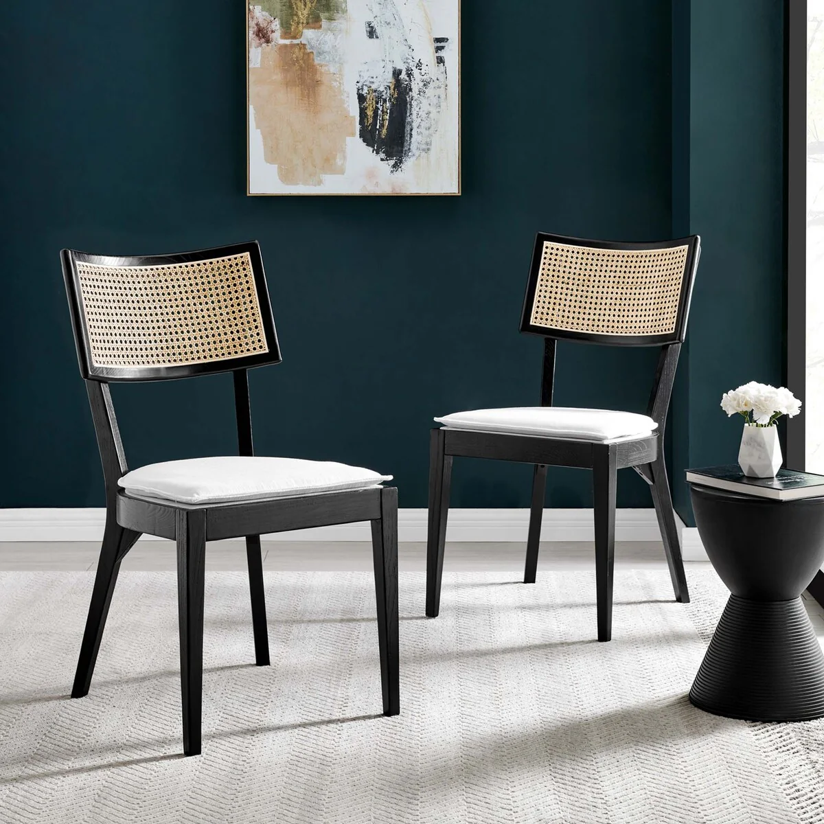 Caledonia Wood Dining Chair Set of 2