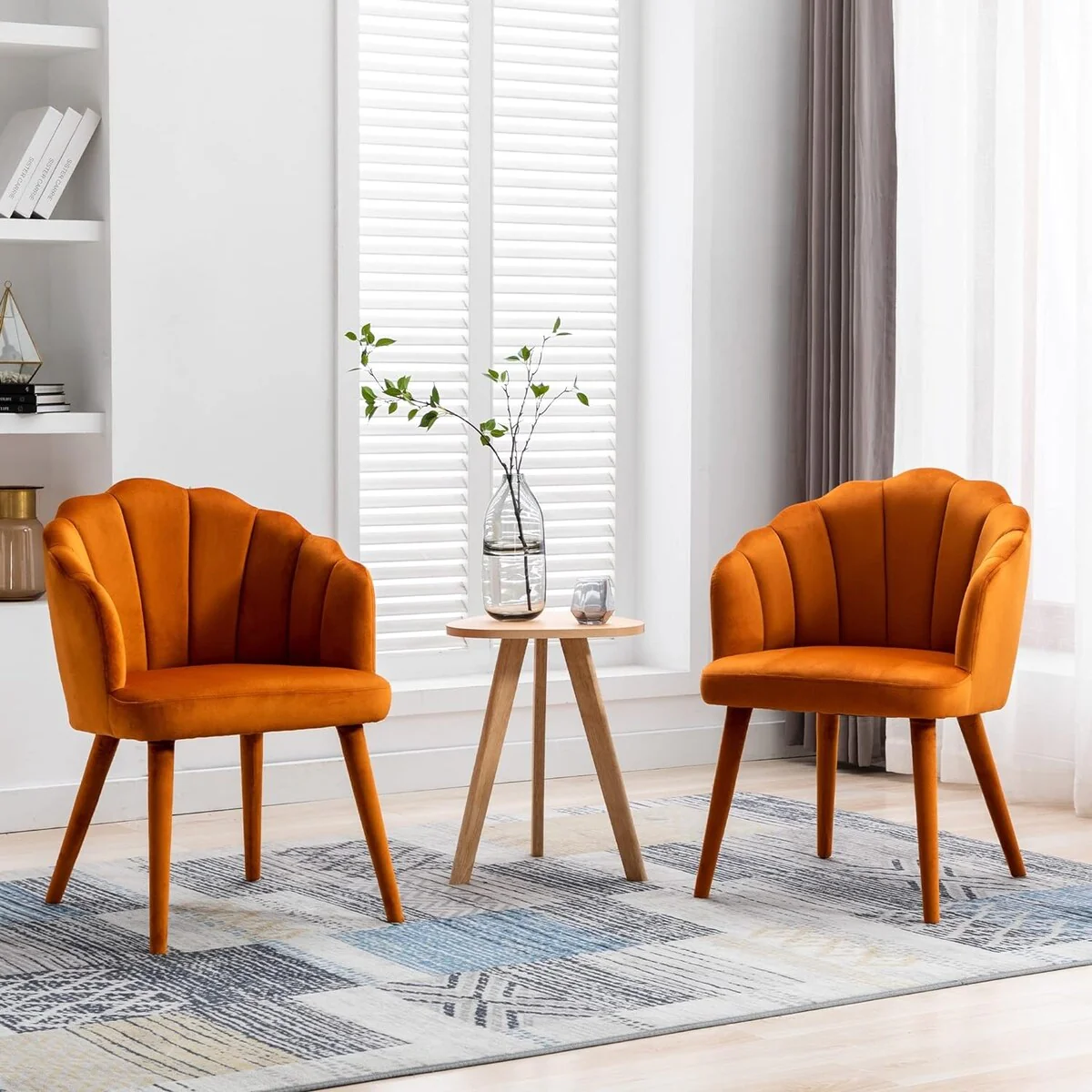 Velvet Dining Chairs Set of 2