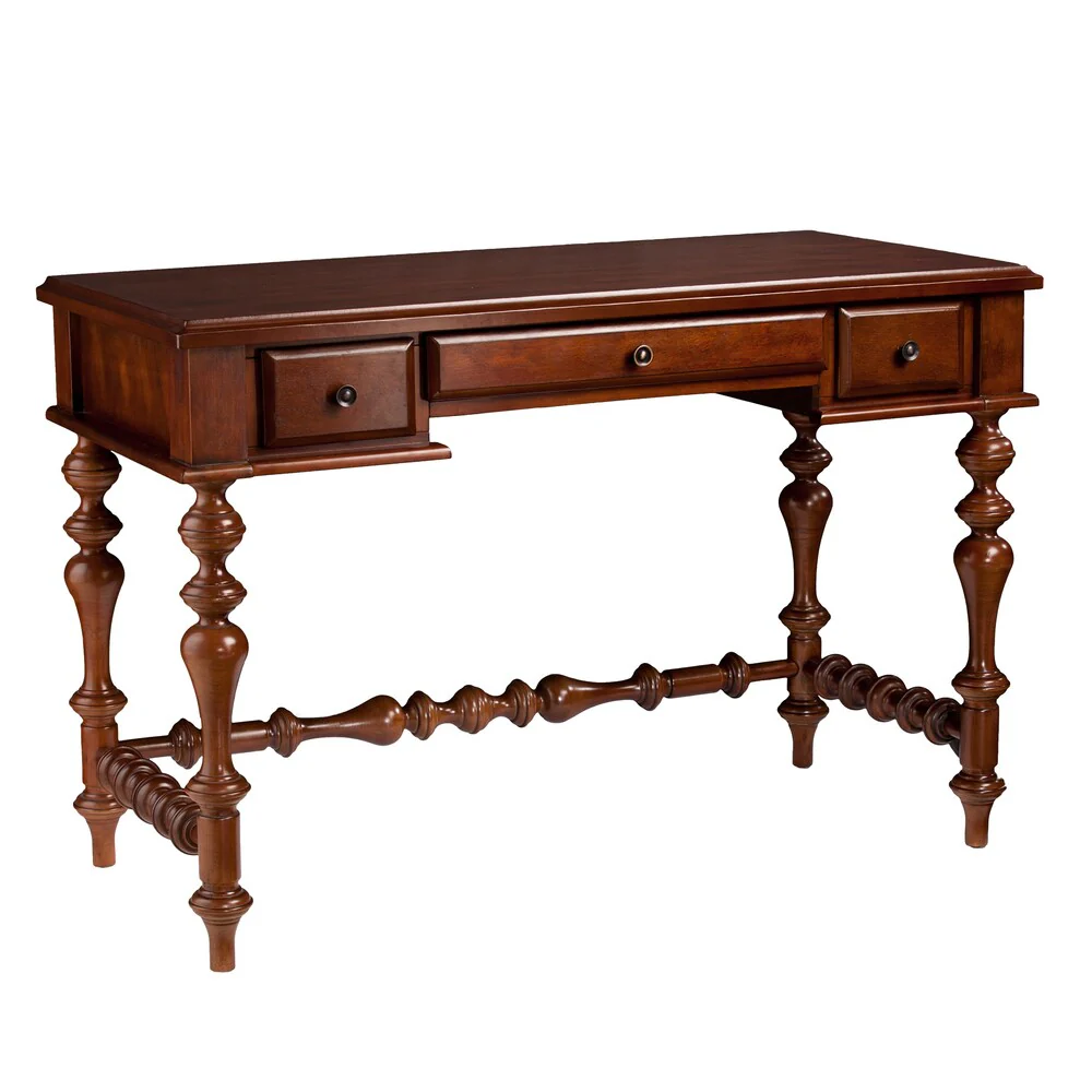 SEI Furniture Howard Turned-Leg Desk