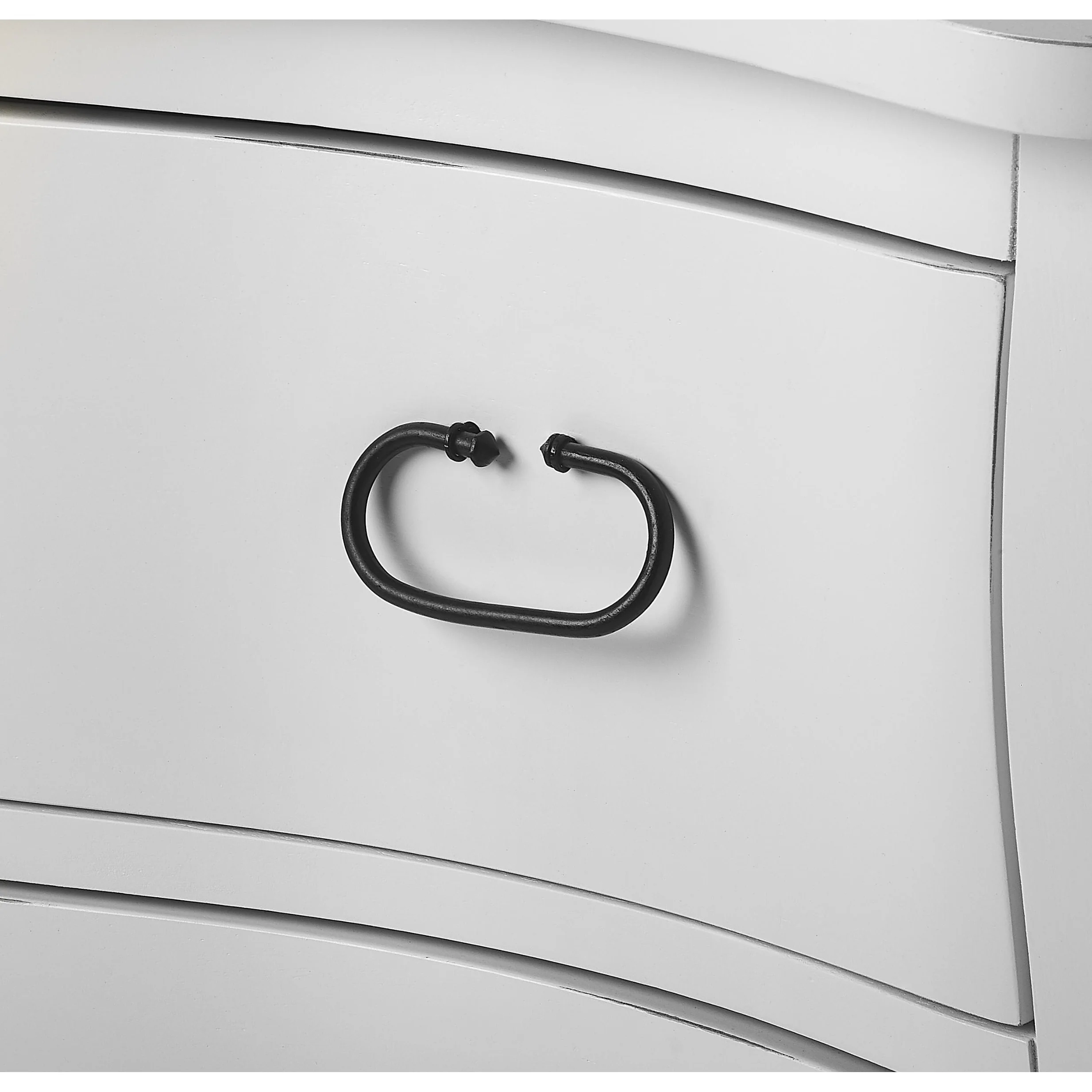 Rochelle White 2 Drawer Chest
