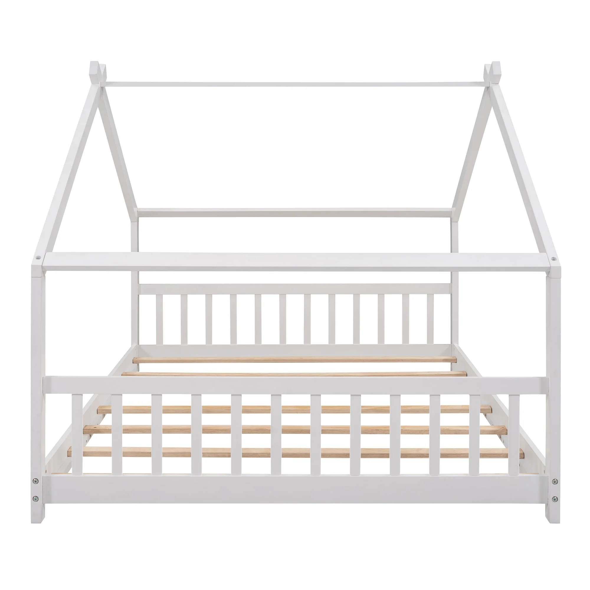 House Bed Wood Bed