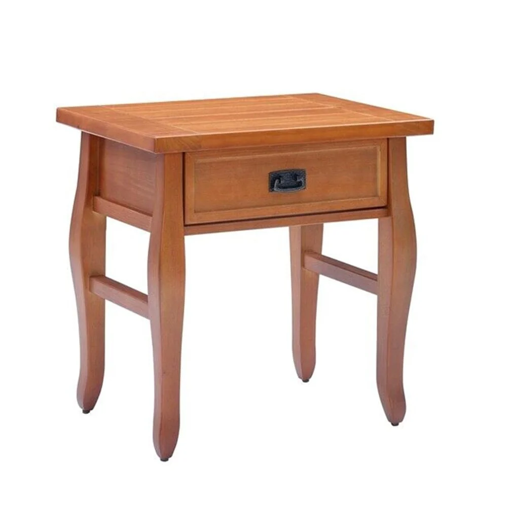 Wood End Table in Brown - 54 x 84