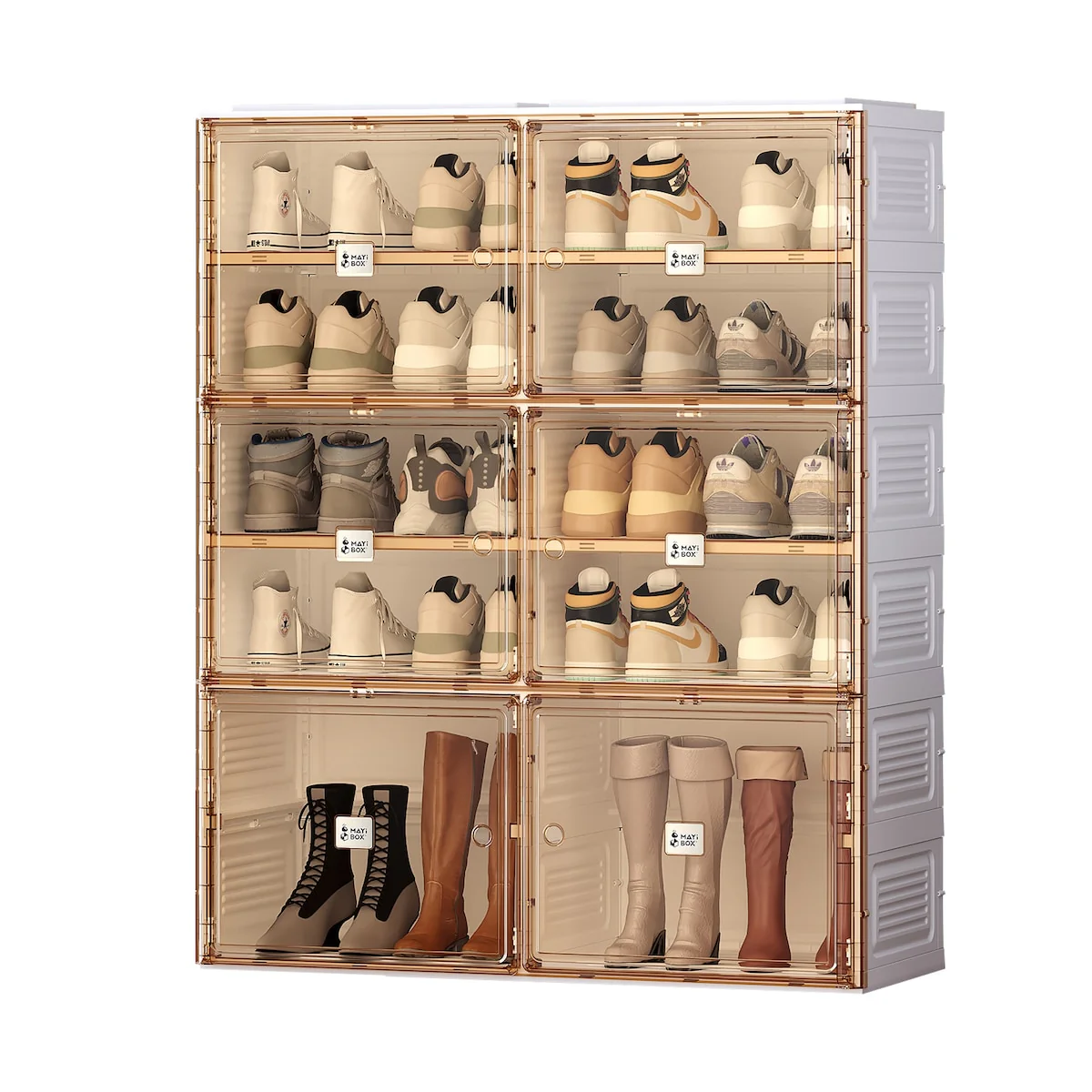360 Rotating shoe cabinet 6 layers