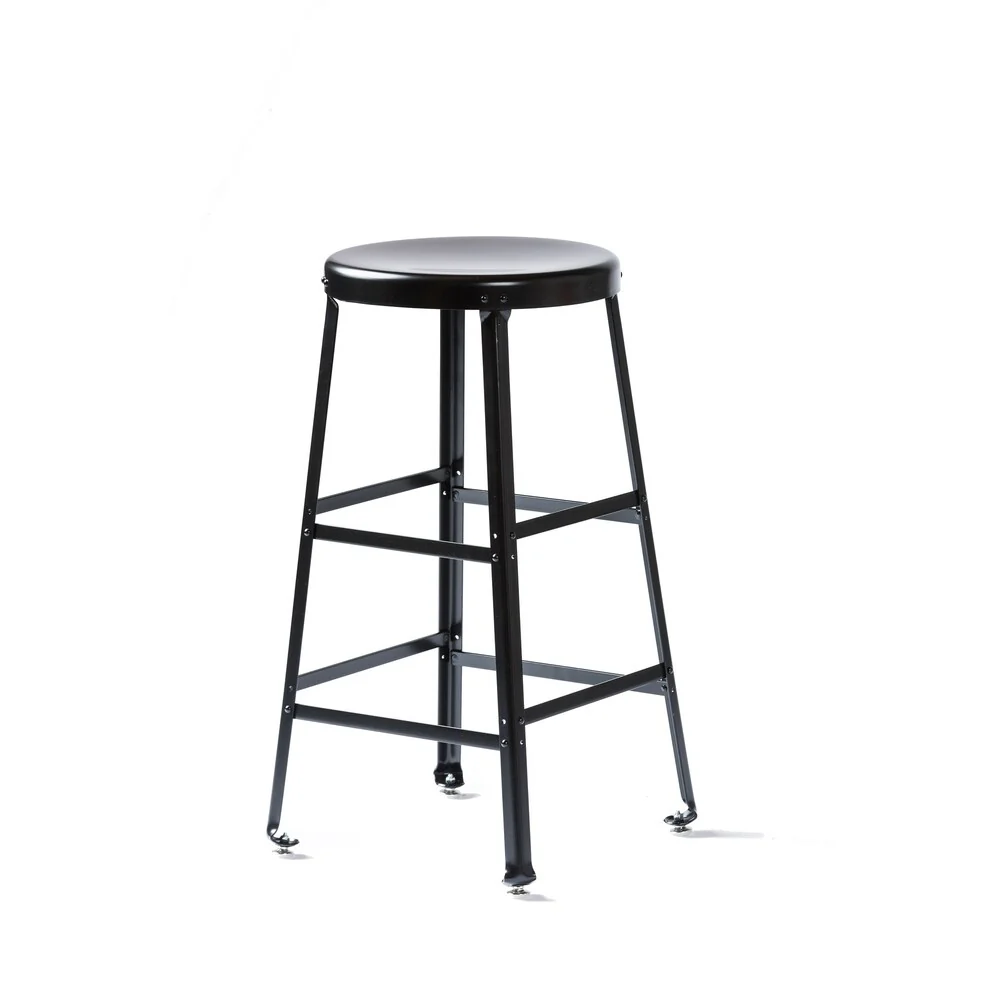 Montisa Elton Metal Seat 30''H Stool