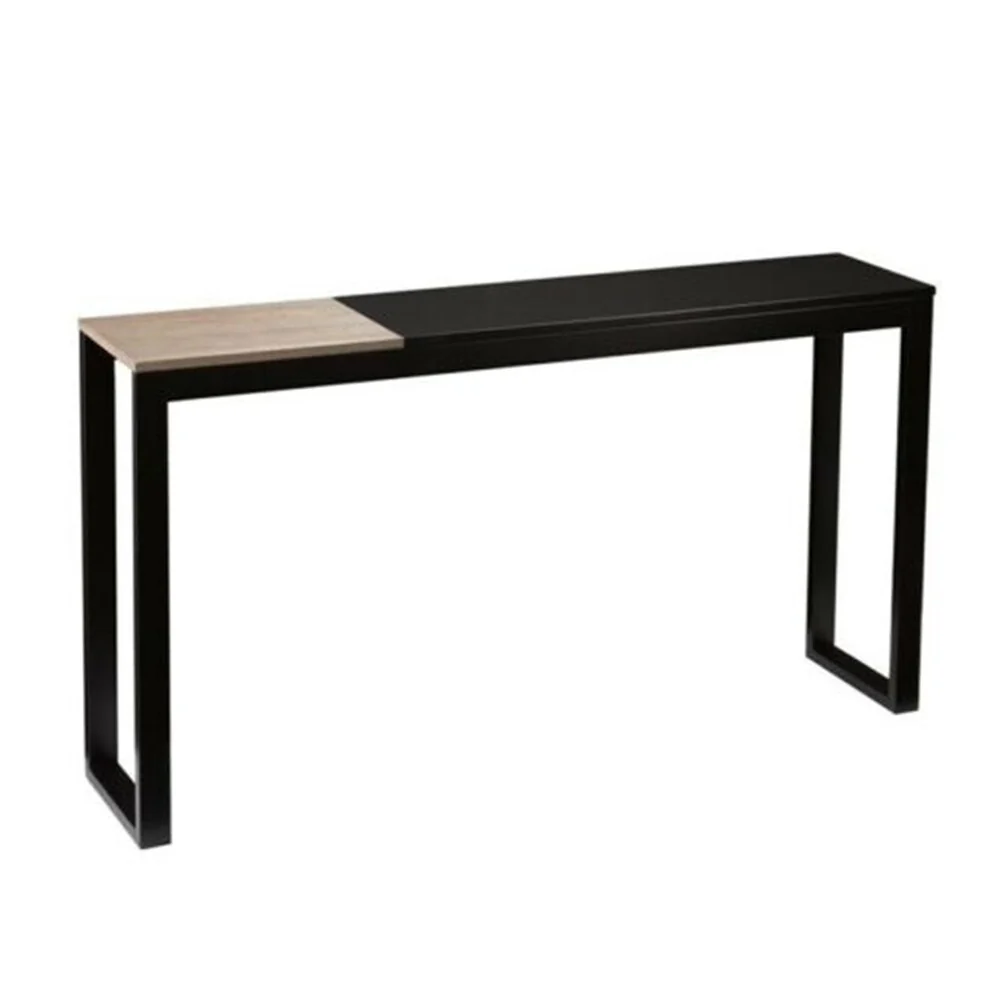 Console Table in Black - 54 x 84