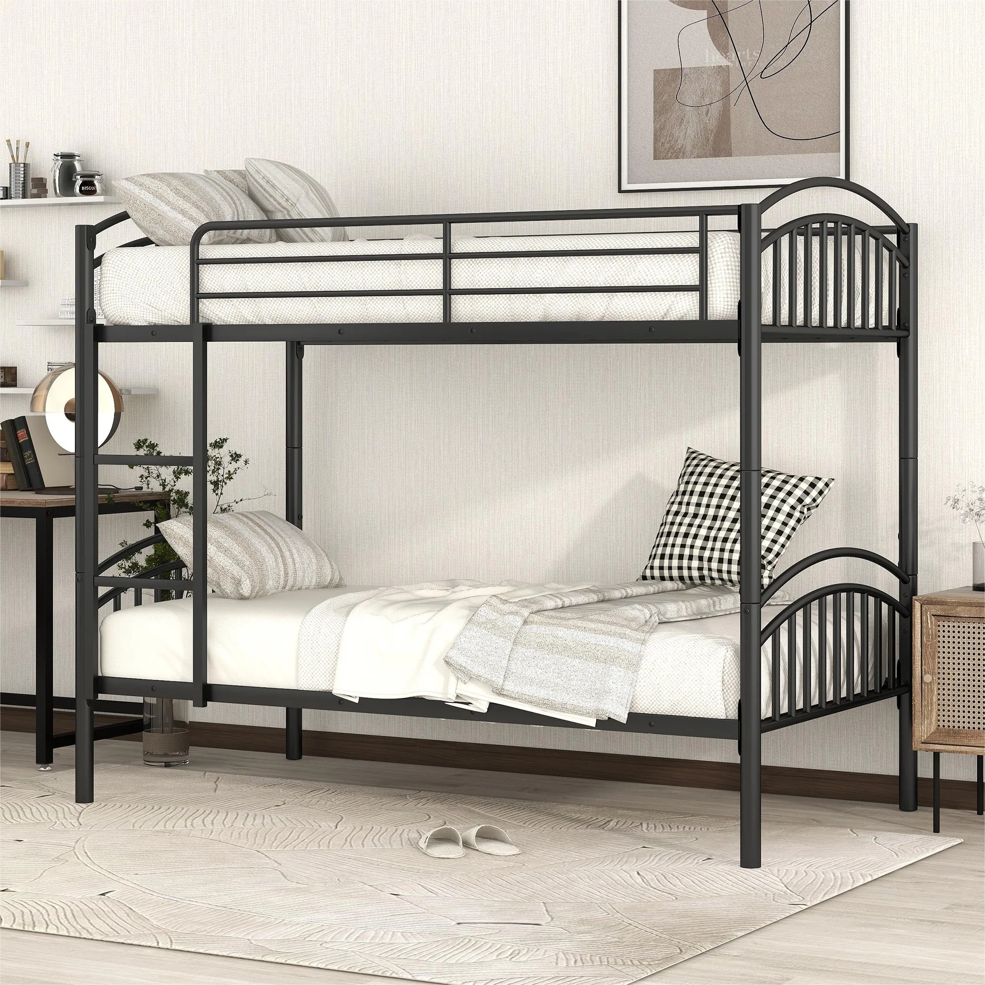 Over Metal Bunk Bed