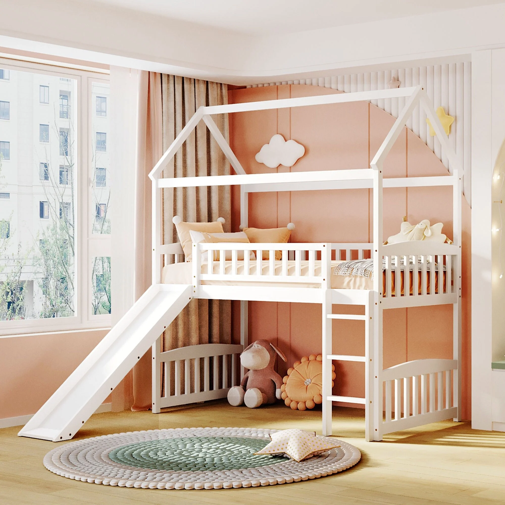 Loft Bed with Slide