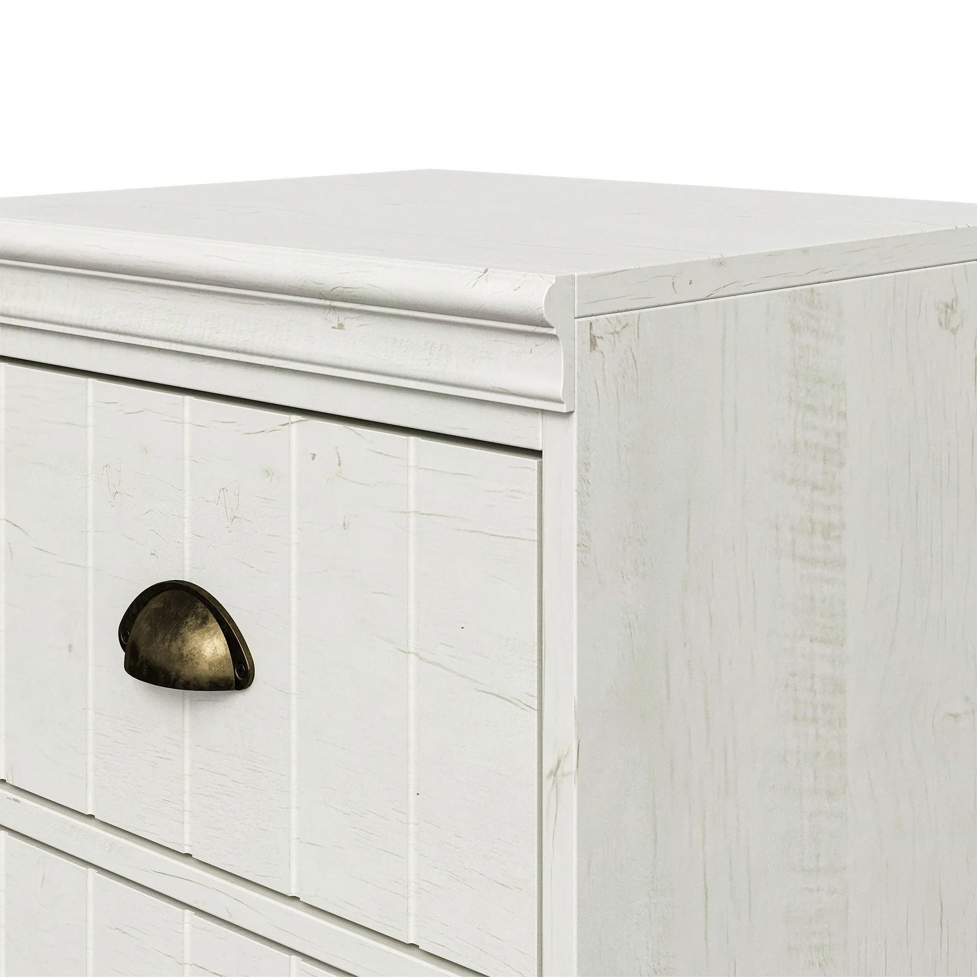 2-Piece 4-Drawer Dresser for Bedroom