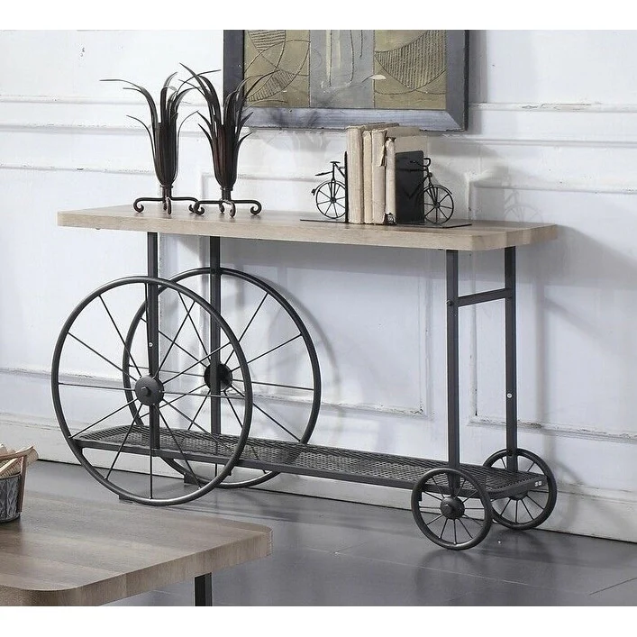 Industrial Sofa Table