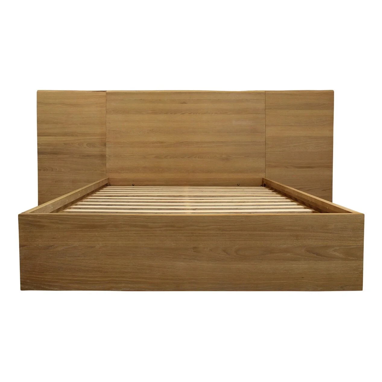 Natural Wood Queen Bed Frame