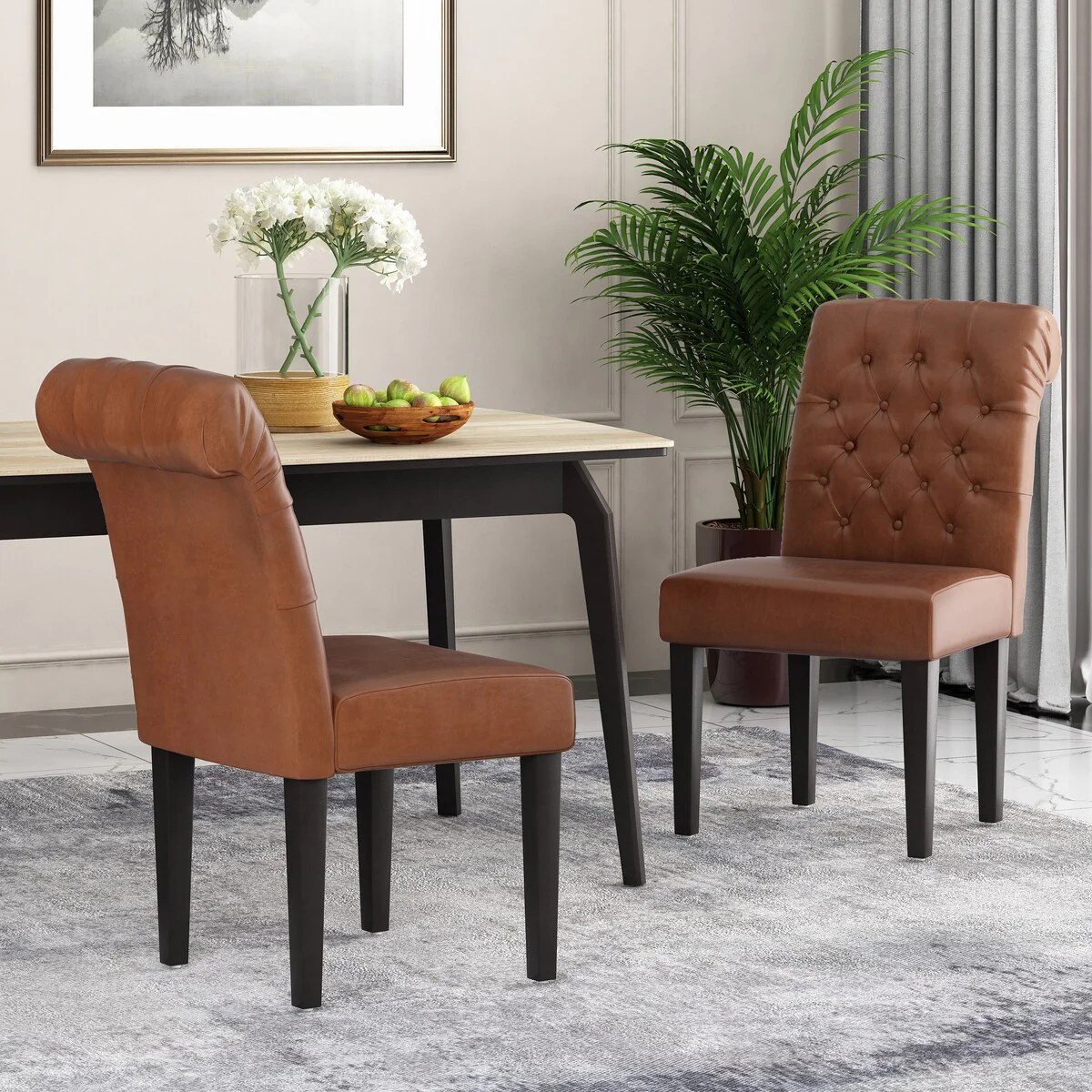 Tufted Dining Chair