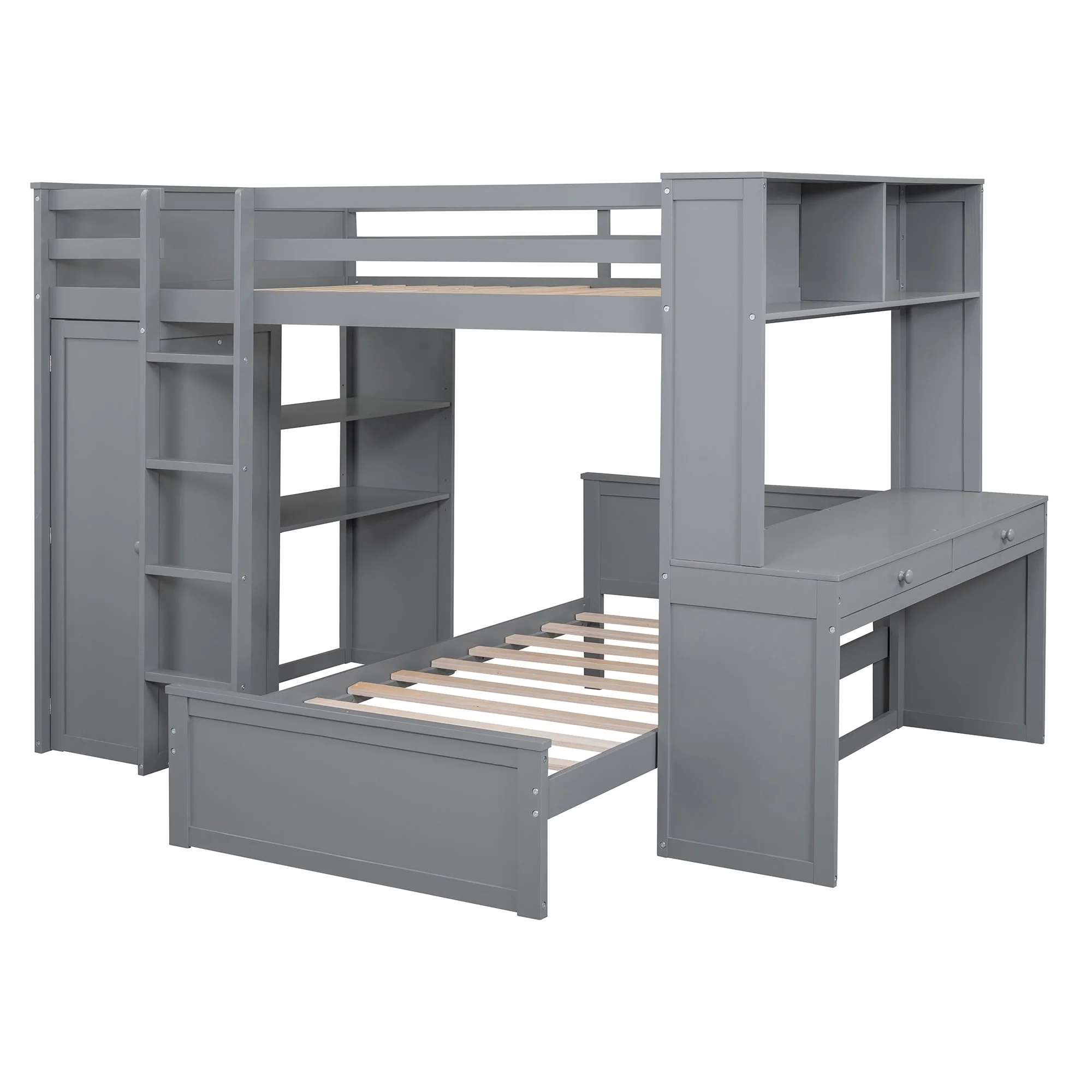 Loft Bed with a Stand-alone bed