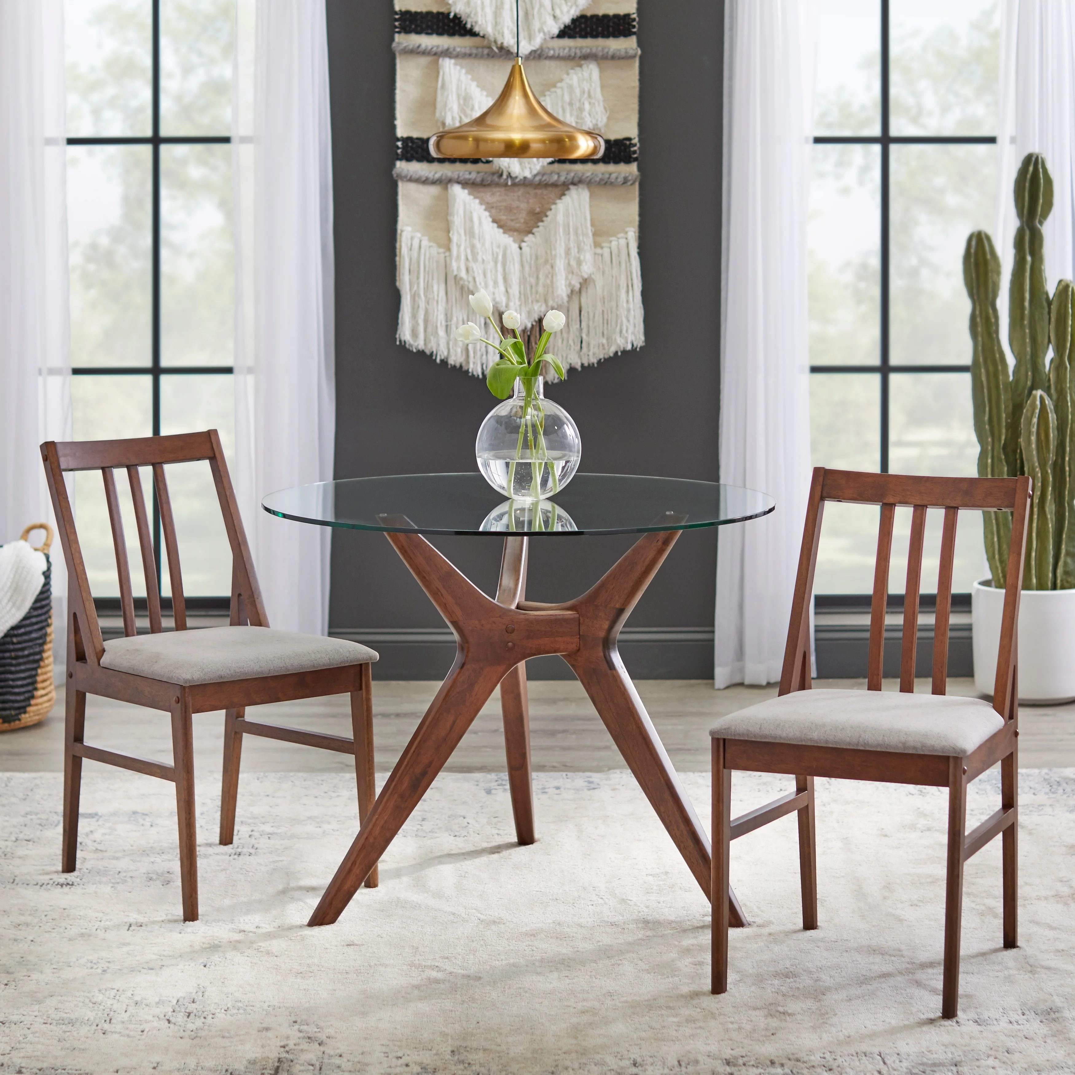 Lifestorey Trita 3-piece Dining Set