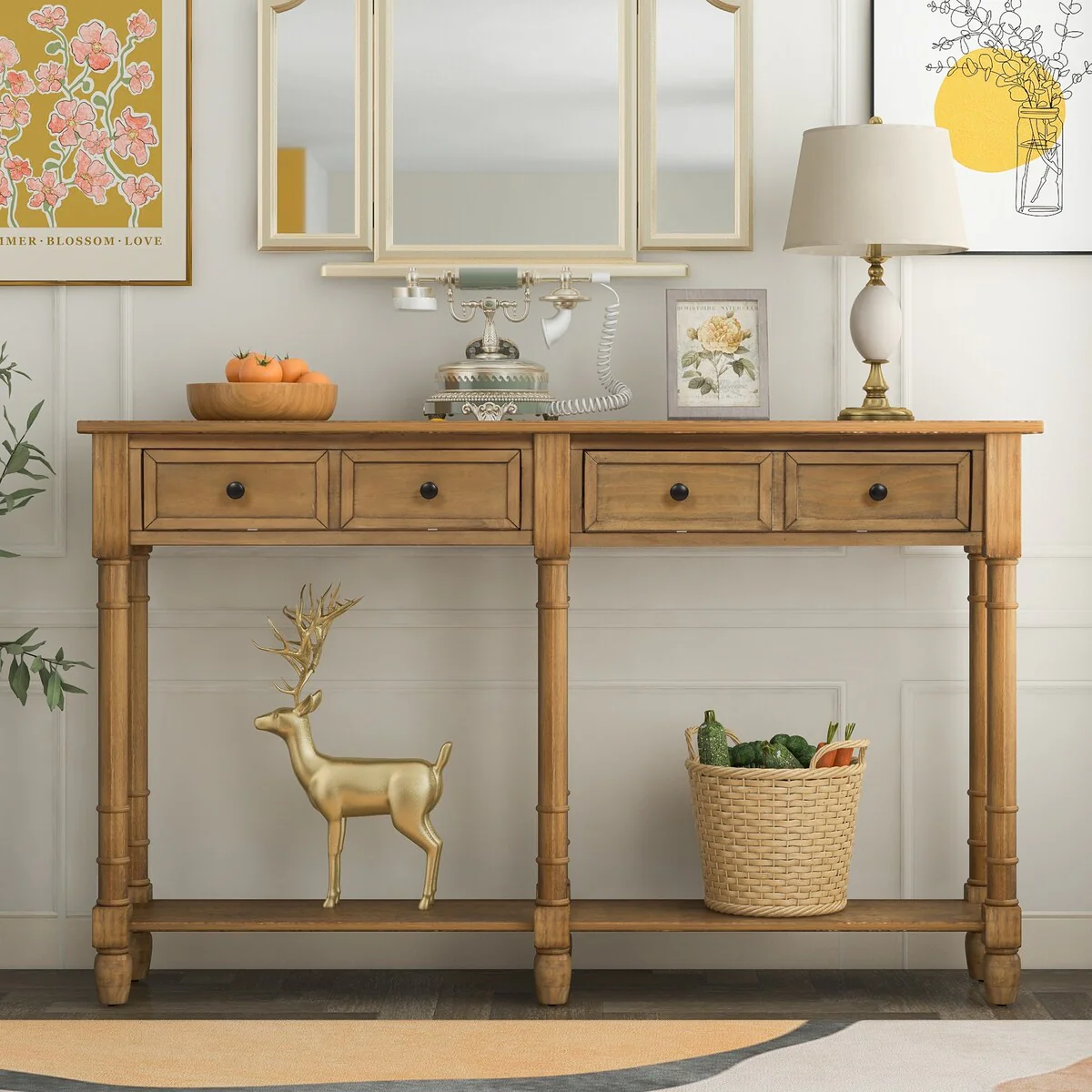 Sofa Table Easy Assembly