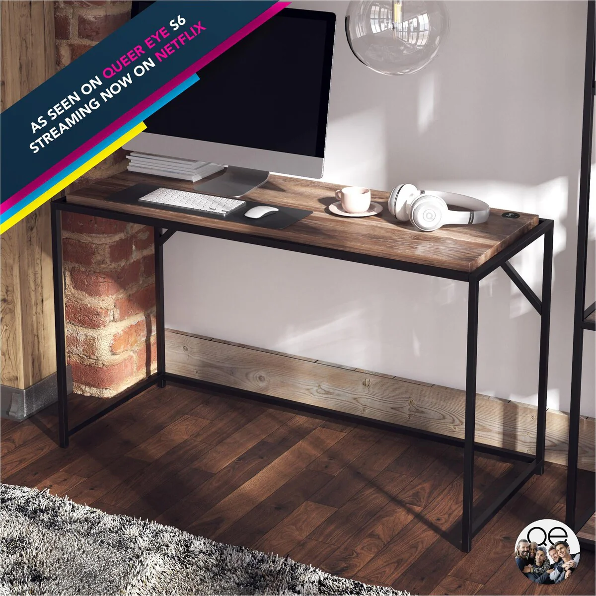 Quincy Writing Desk, Weathered Oak