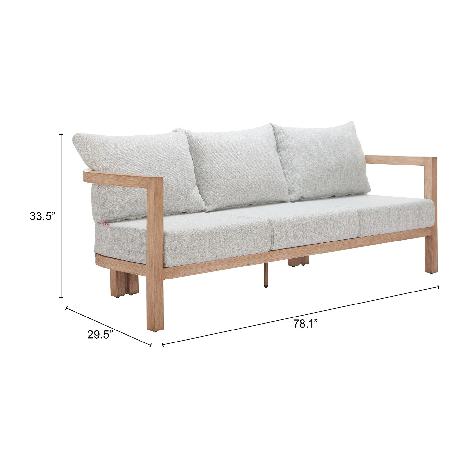 Leto Sofa Gray