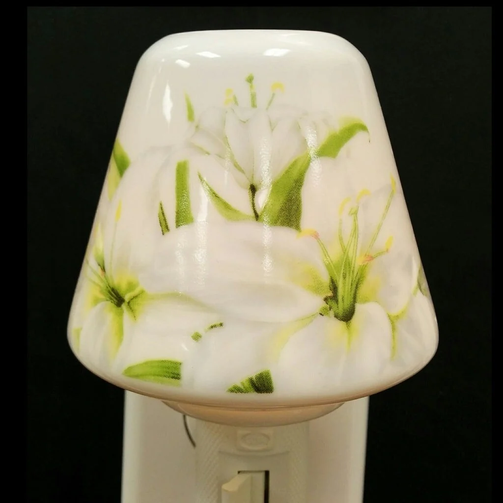 White Lilies Night Light