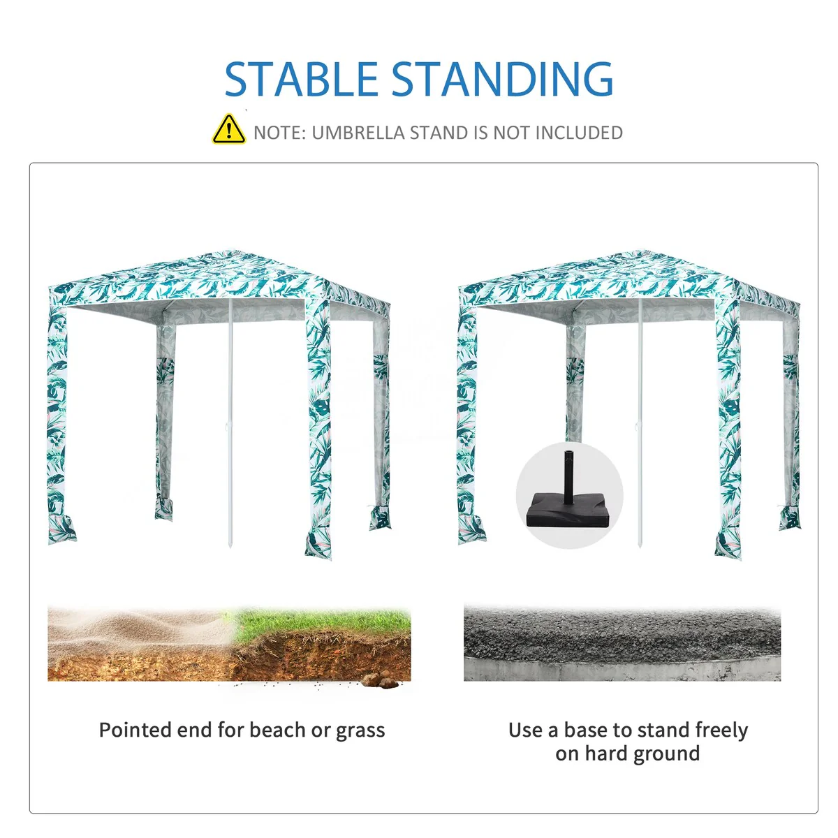 Easy-Assembly Sun-Shade Shelter