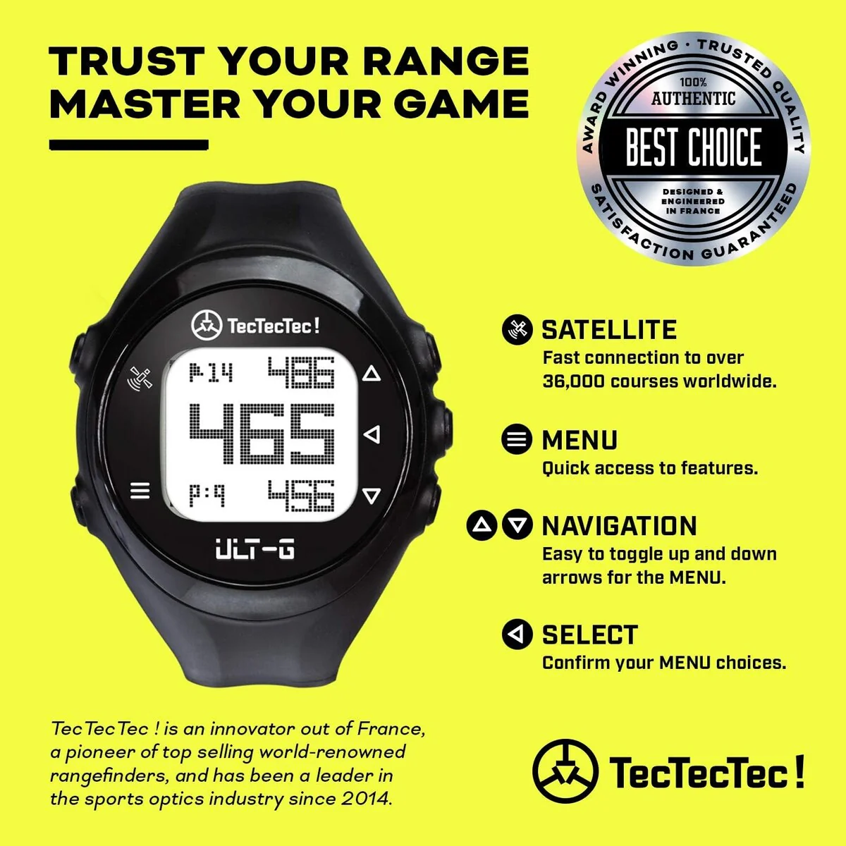 ULT-G Golf GPS Watch
