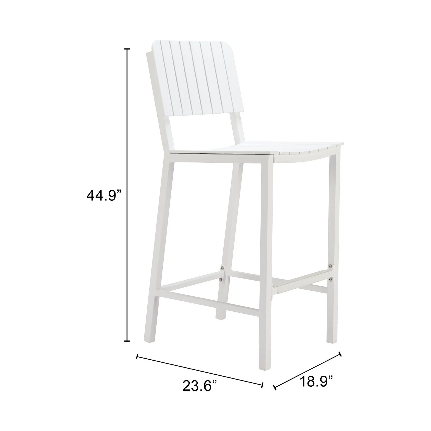 Kayu Barstool White