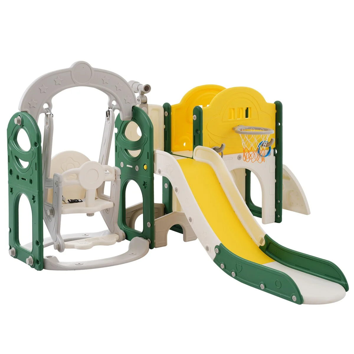 Toddler Slide and Swing Set 8 in 1
