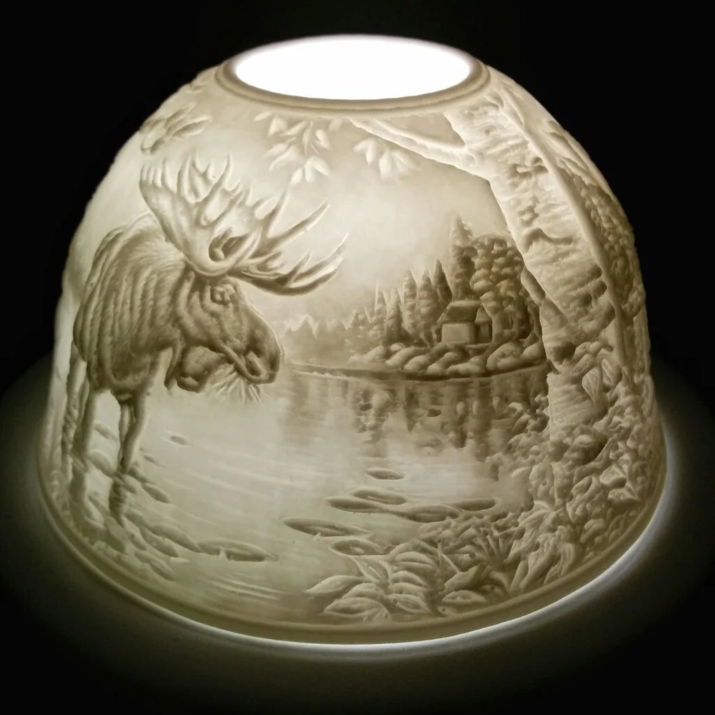 Moose In The Wild Dome Light