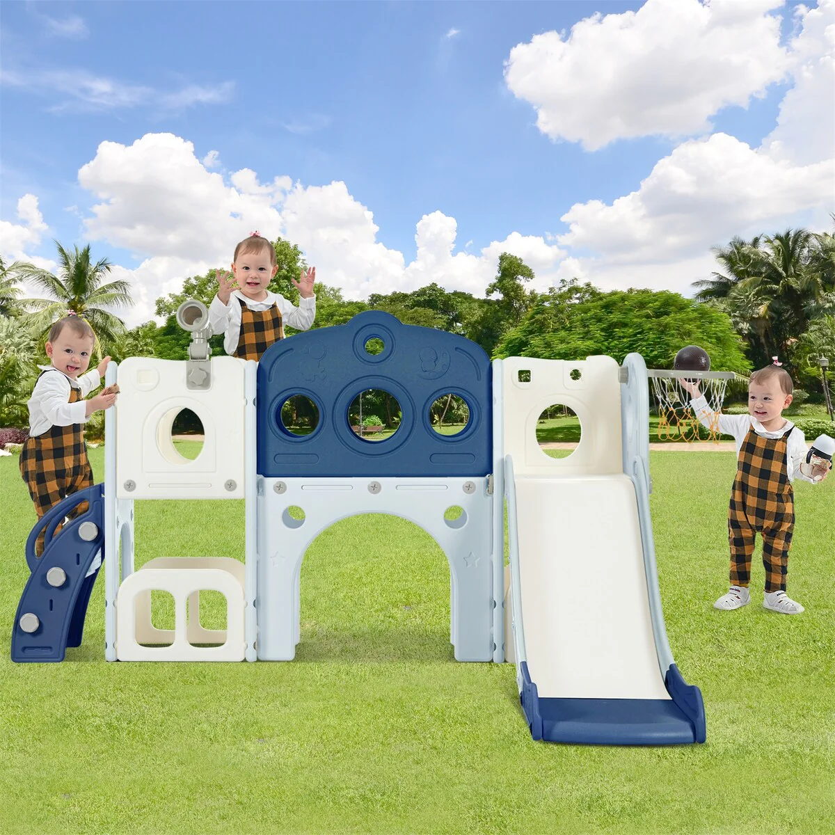 7 in 1 Toddler Slide Set