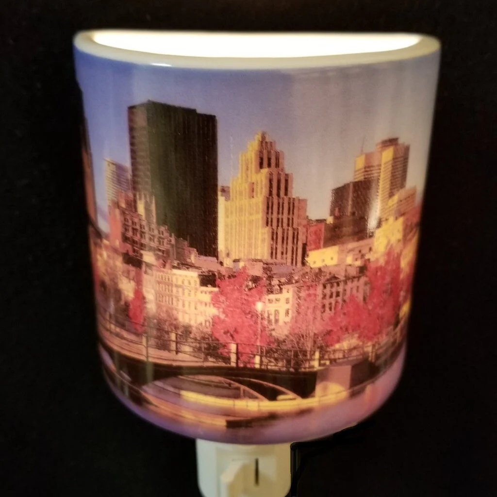 Montreal Skyline Night Light