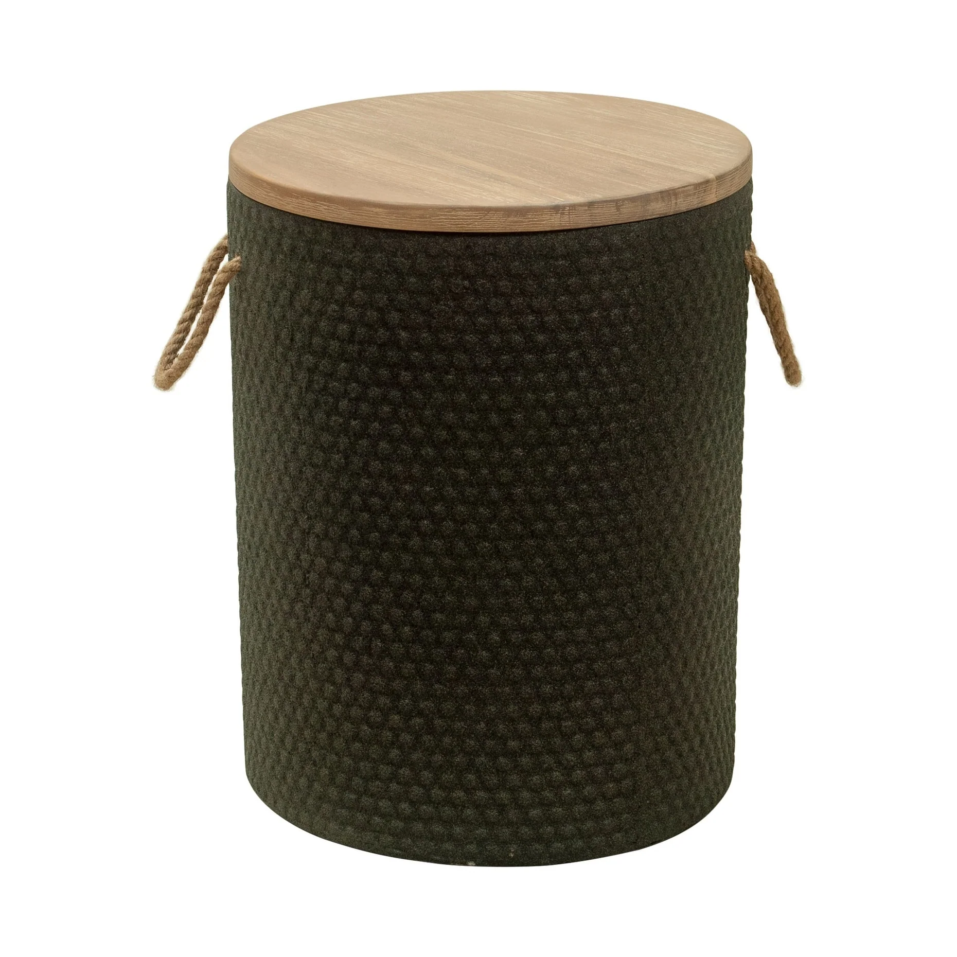 Beban Side Table Natural & Black