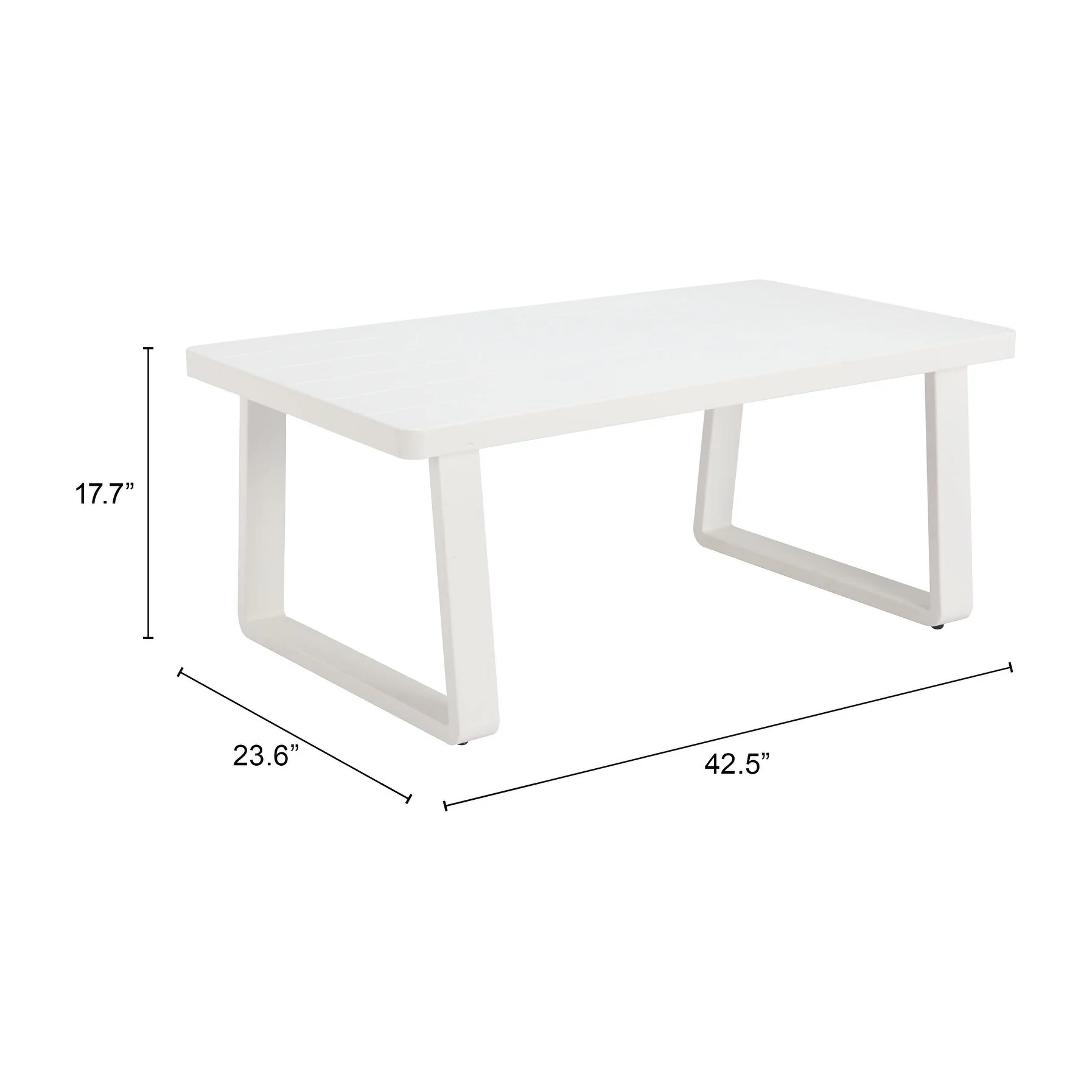 Welt Coffee Table White