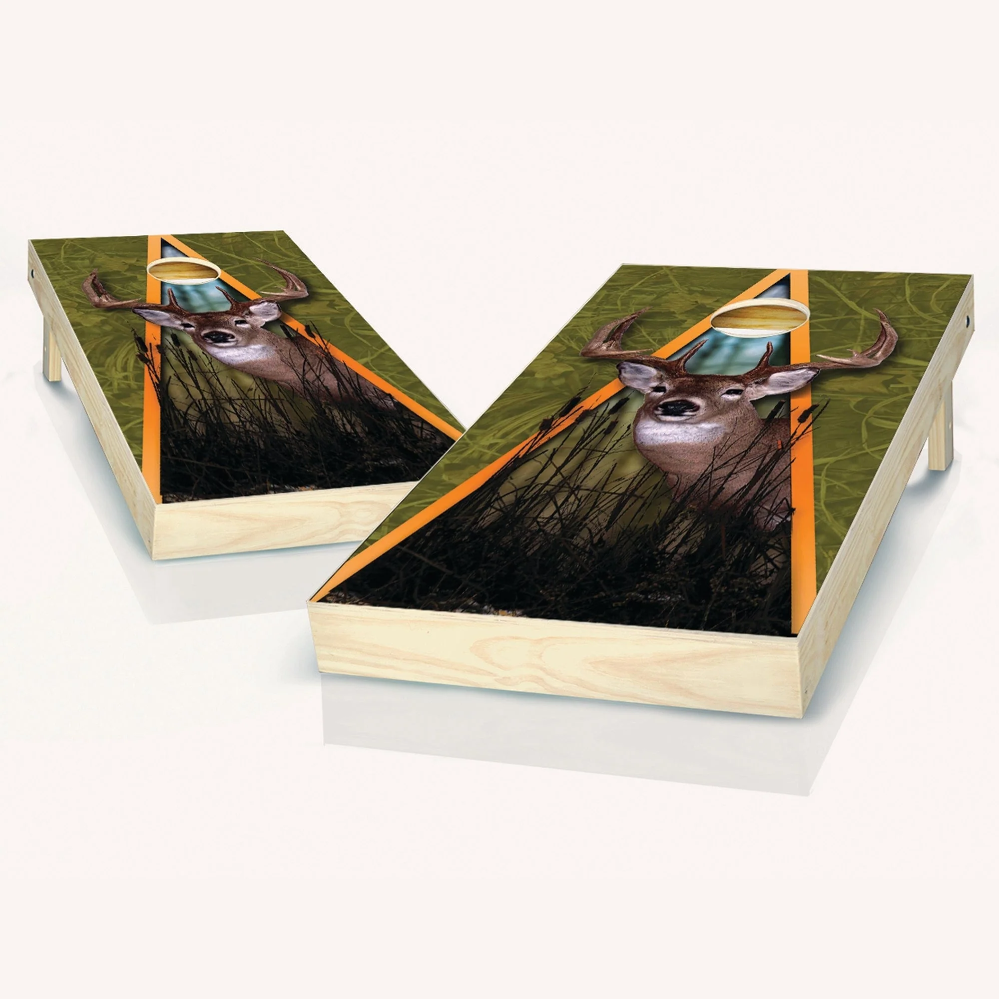 Deer Cornhole Board Outdoor Game Set