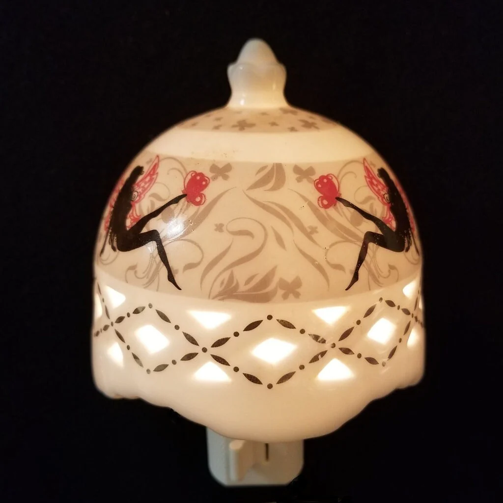 Silhouette Fairies Night Light