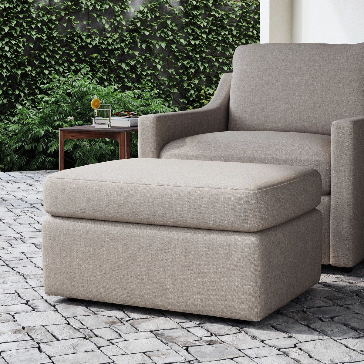 Sky Outdoor Ottoman By Flexsteel