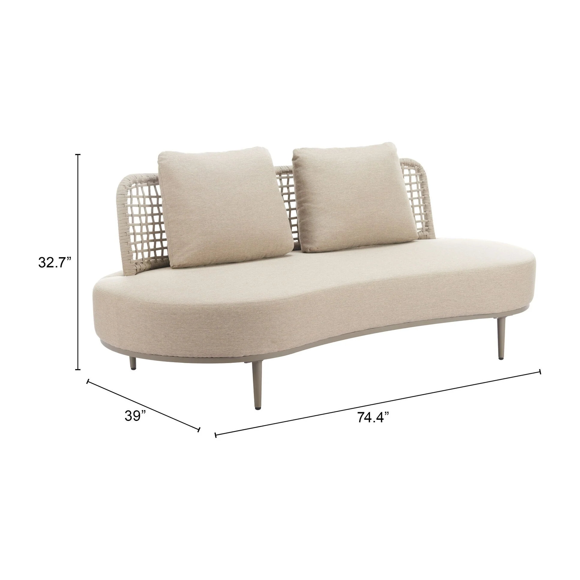 Ruhe Sofa Beige