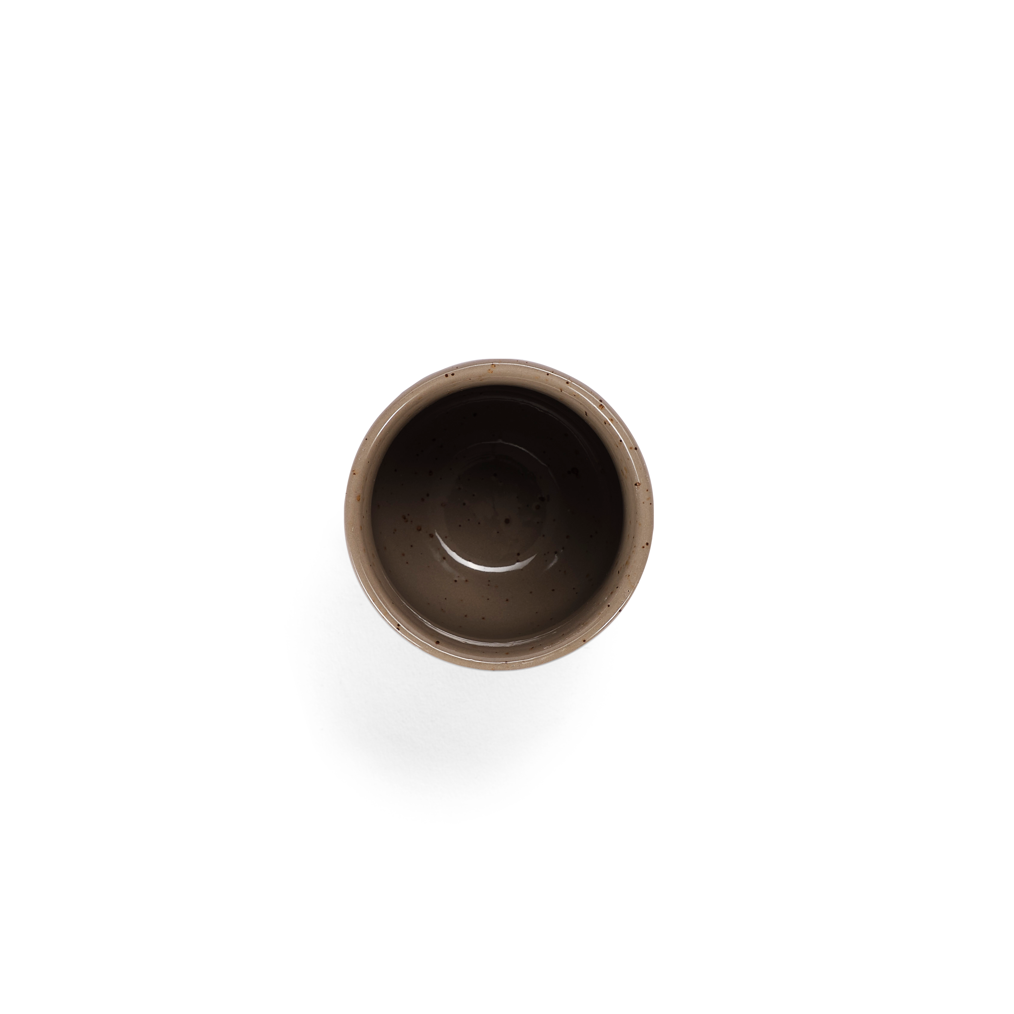 TERRA Mok 22 CL taupe - set van 4 H 8 cm - Ø 8 cm