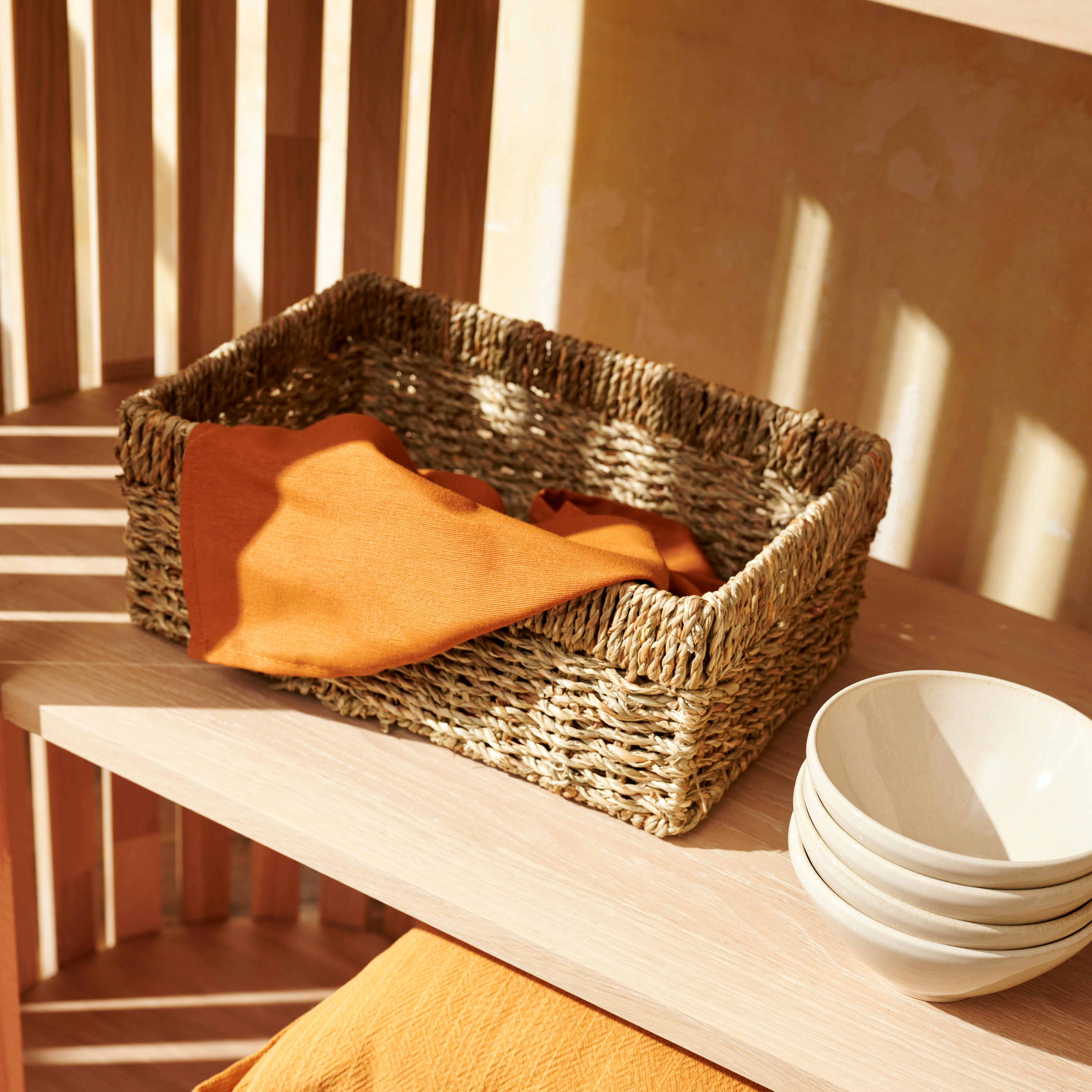 MYKONOS Lademand M naturelH 14 x B 25 x L 34 cm