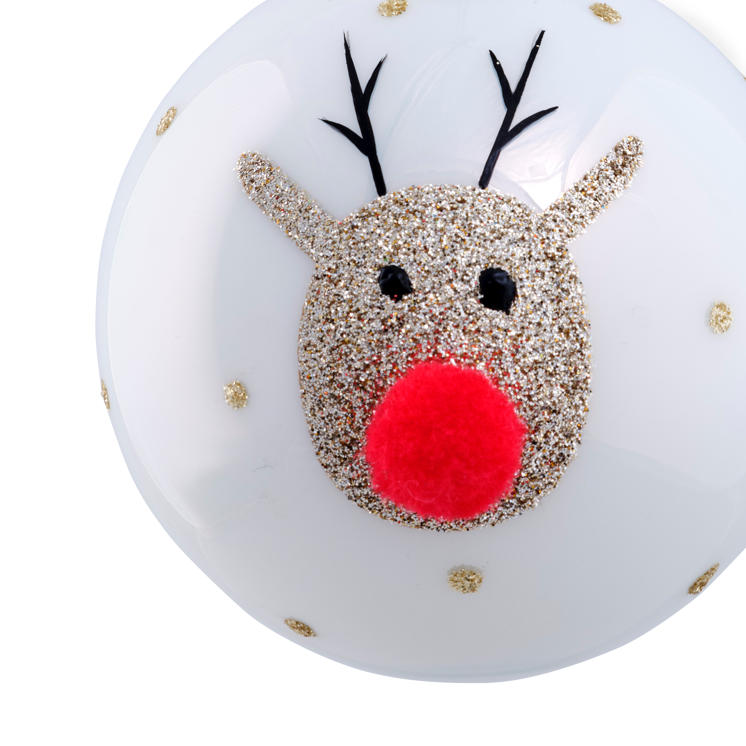 RUDO Kerstbal witØ 8 cm