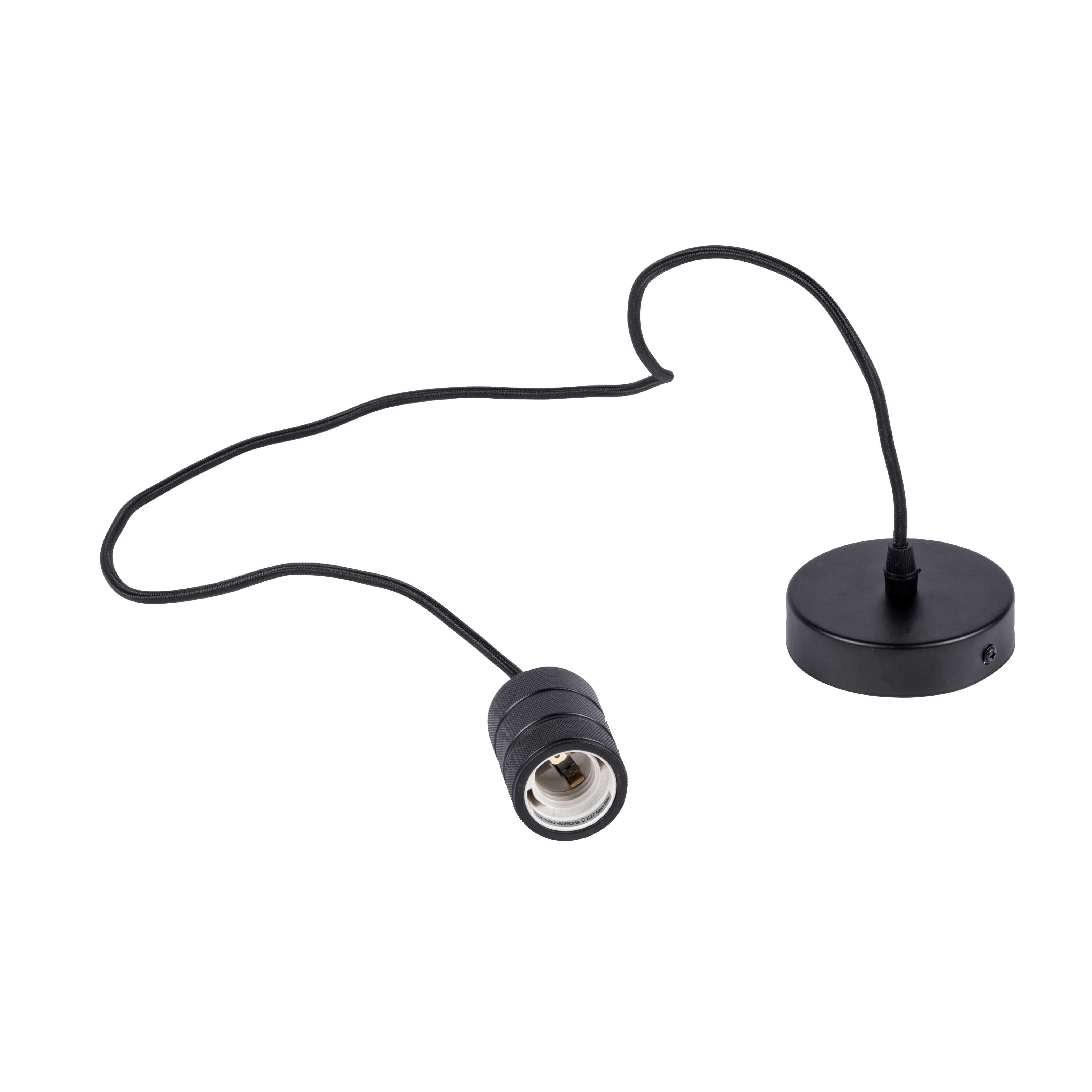 CALEX Pendel E27 zwartH 150 cm - Ø 48 cm