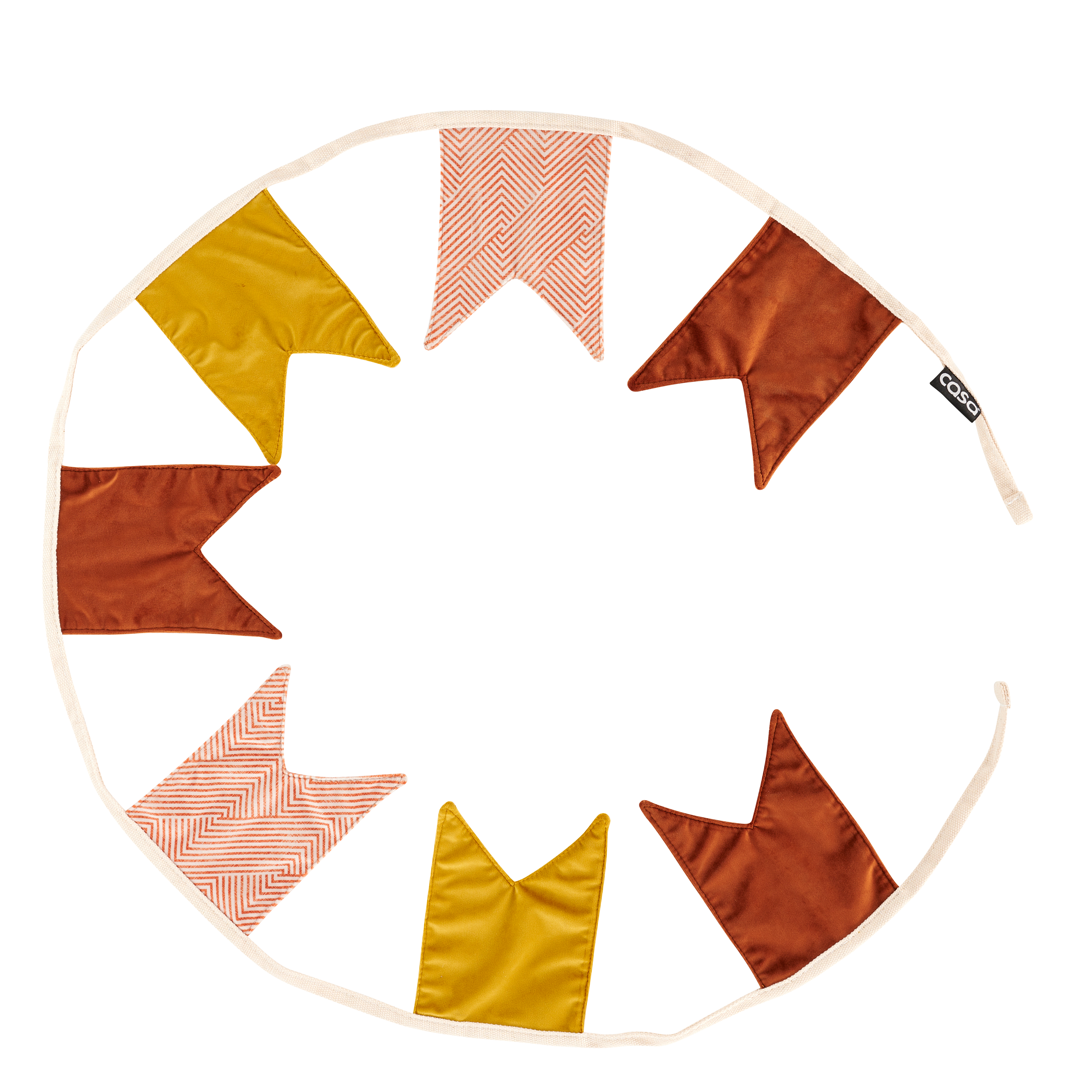 LEON Vlaggenlijn roodL 260 cm