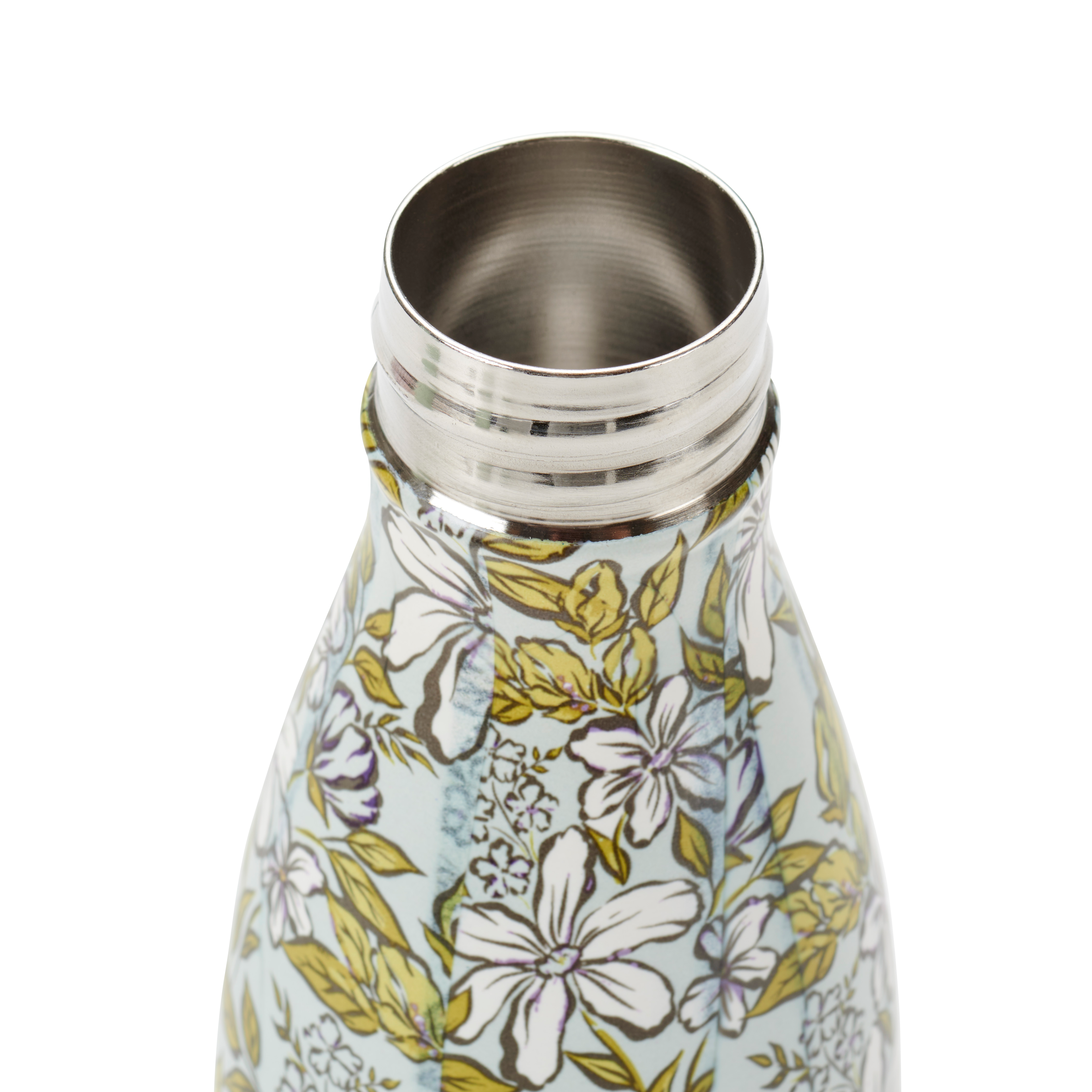 FRESHMOOD Isoleerfles 35cl sea foam + print sea foam kleurH 20 cm - Ø 7 cm