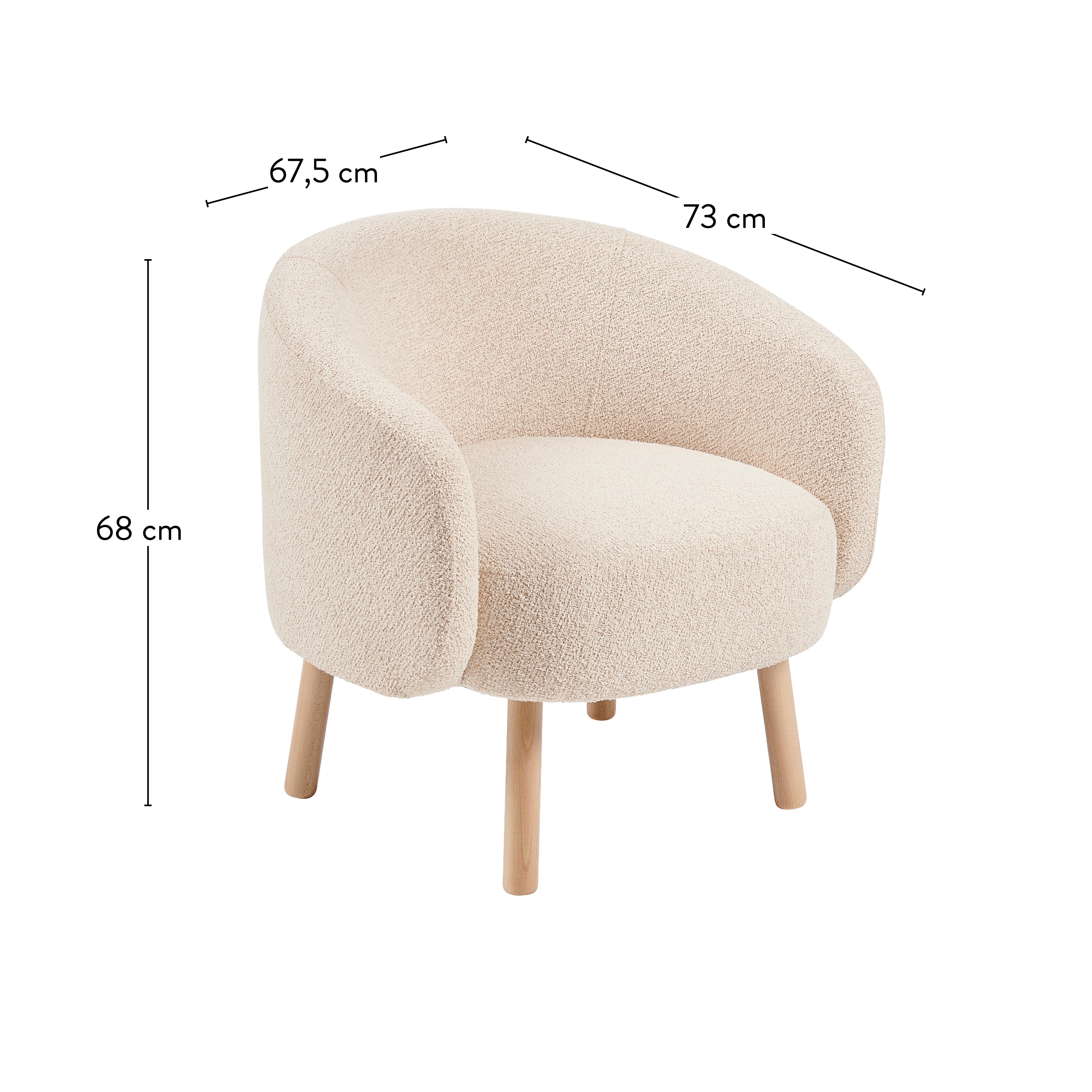 BOLI Zetel zitbreedte: 67,5 cmH 68 x B 67,5 x D 73 cm