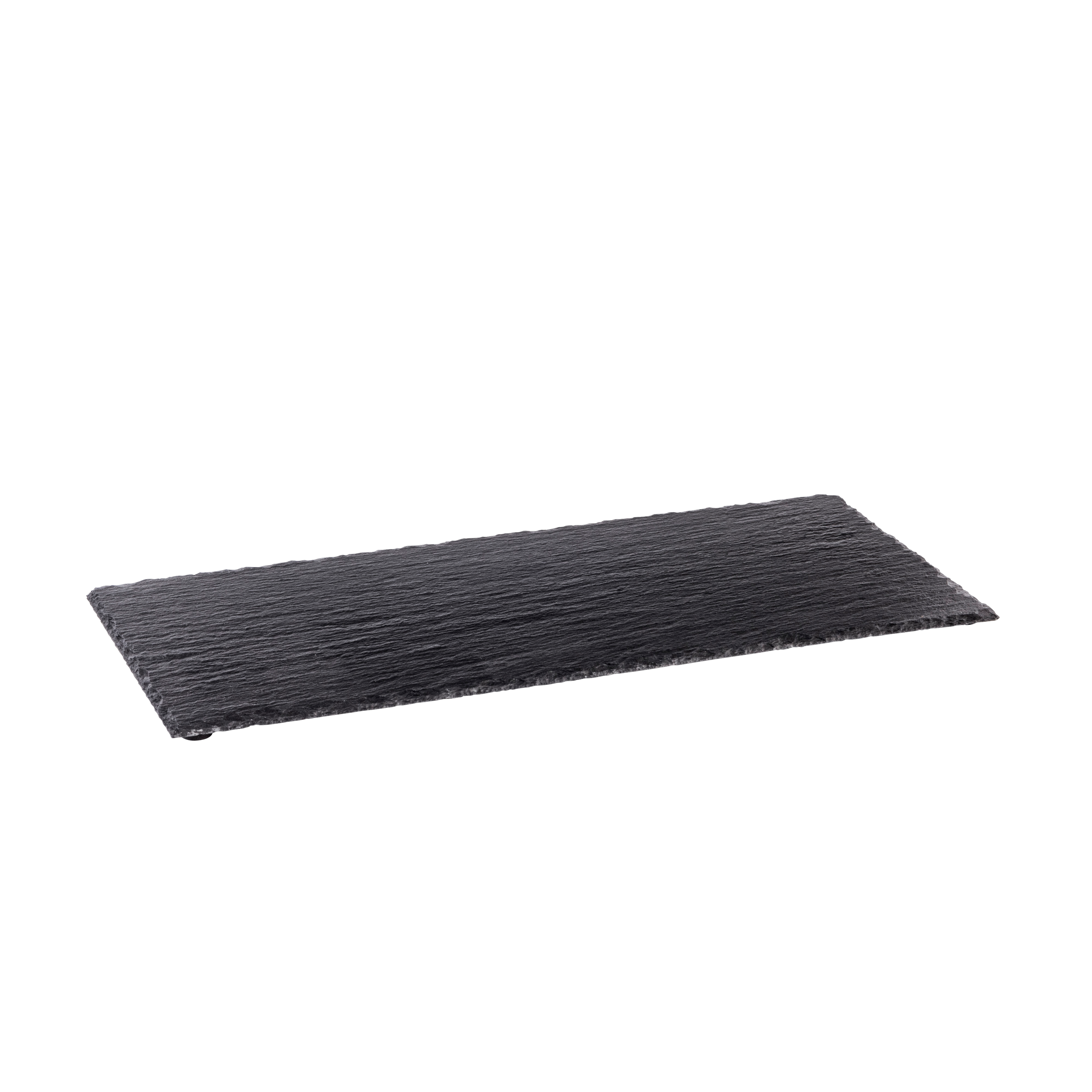 SLATE Bord zwart - set van 6 B 40 x L 18 cm