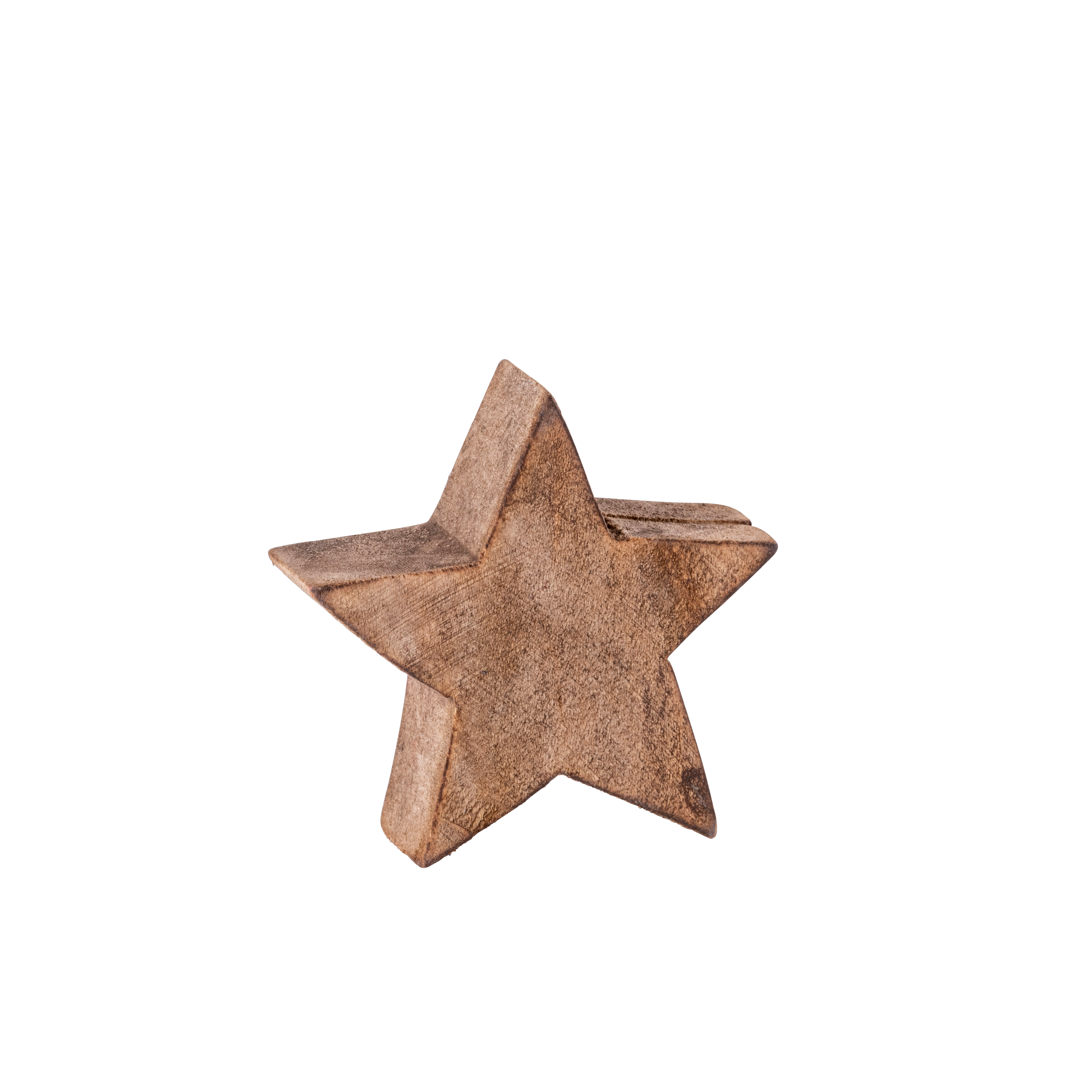 ESTELLA Naamkaarthouder bruinH 5,5 x B 5,7 x D 2 cm