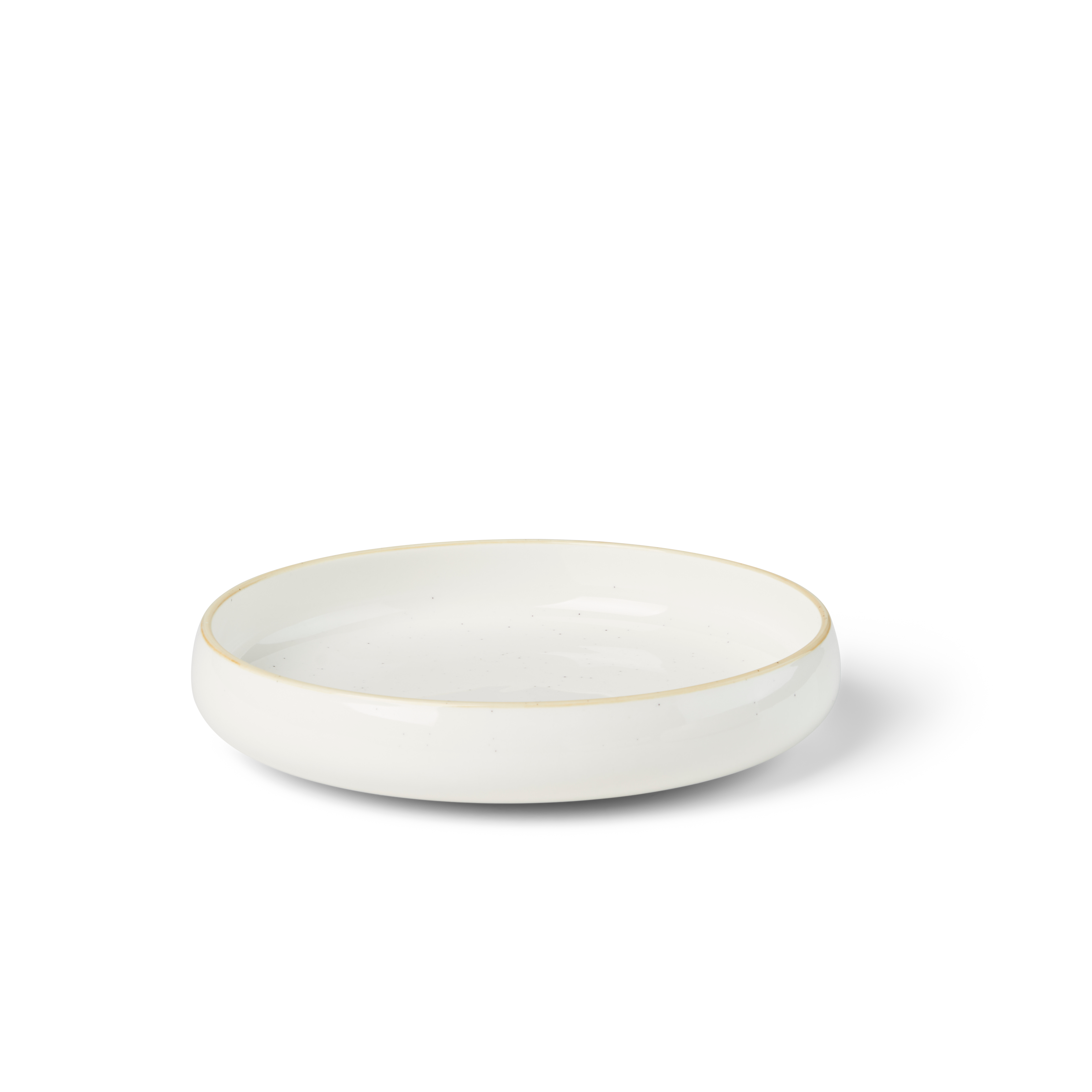 REALE Diep bord wit - set van 4 H 4 cm - Ø 21 cm