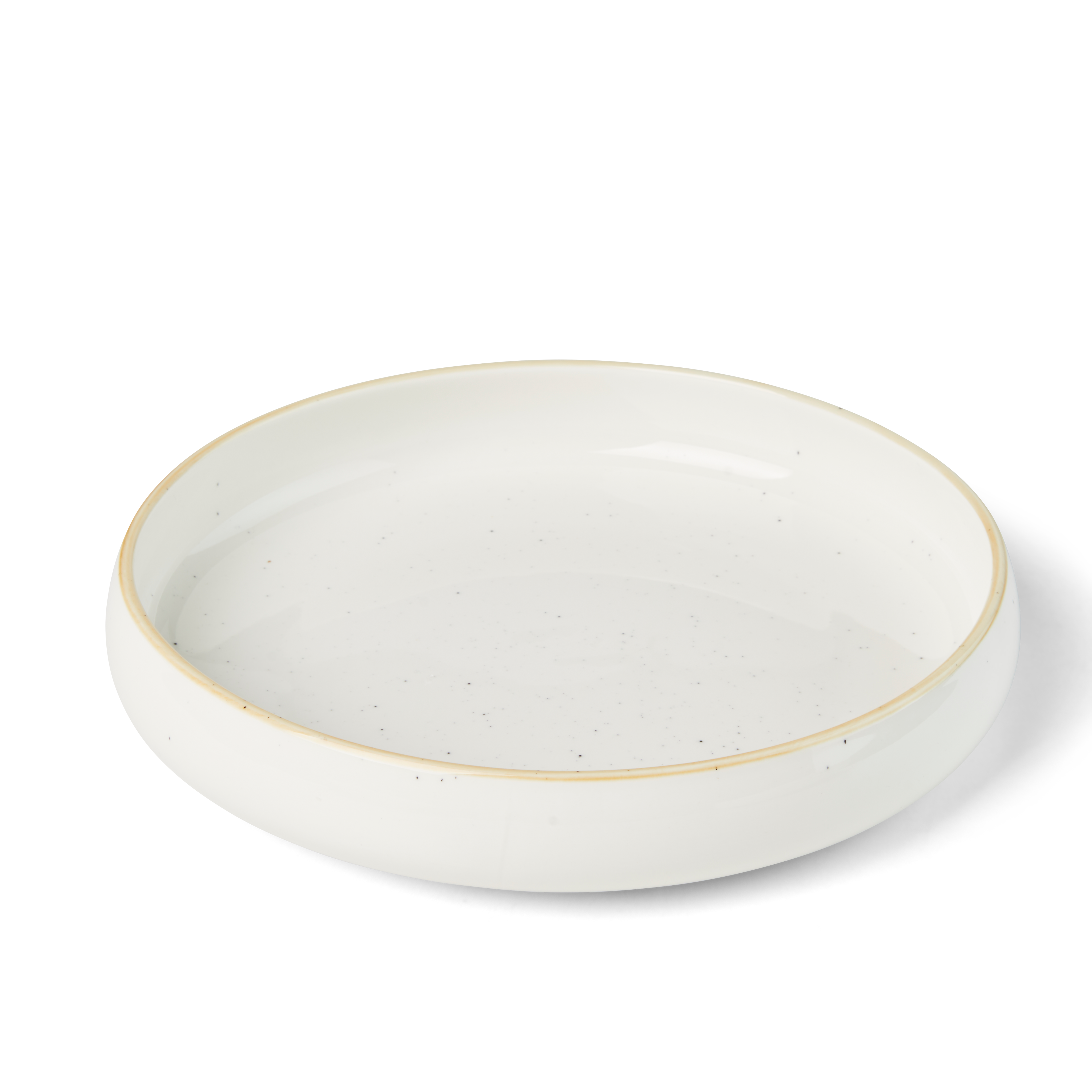 REALE Diep bord wit - set van 3 H 5 cm - Ø 24 cm