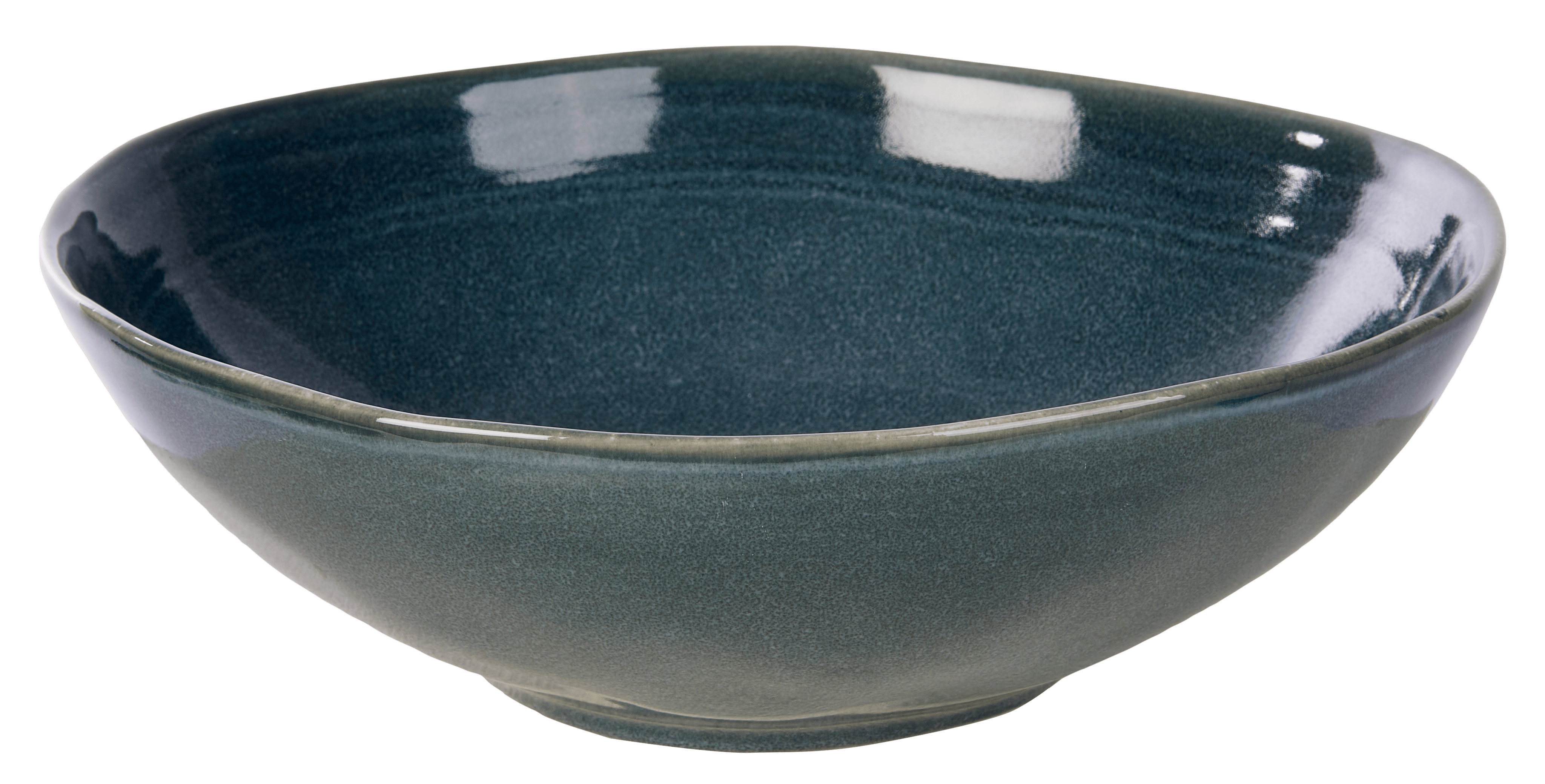 EARTH CLOUD Bowl 1,5 L blauw - set van 2 H 6,4 cm - Ø 24 cm